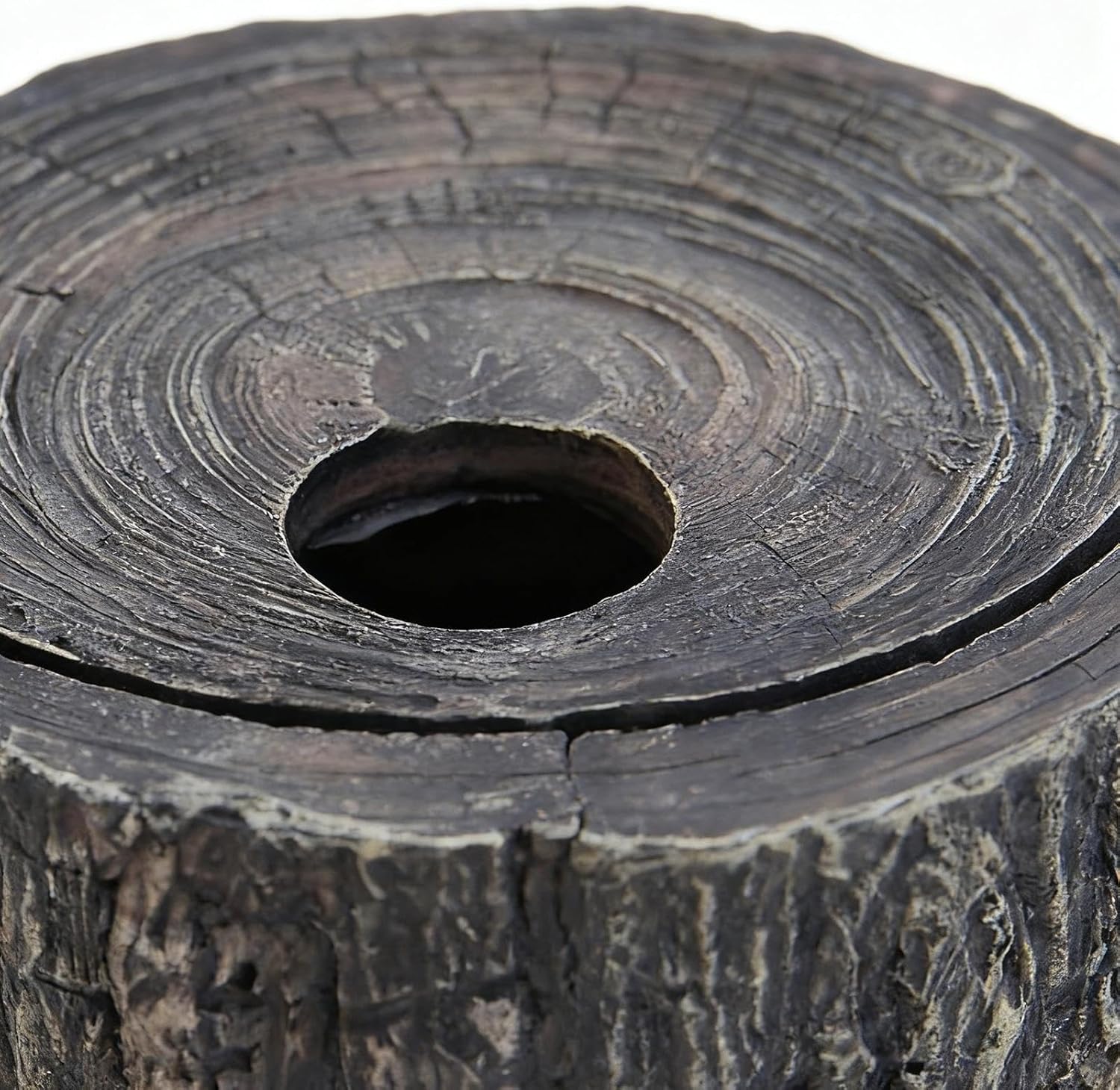 Reptile Habitat - Resin Lizard Enclosure Accessory for Natural Basking Support Unique Hiding Structure with Ventilated Cave Design Terrarium Decor for Desert Jungle Use Medium Size Configuration