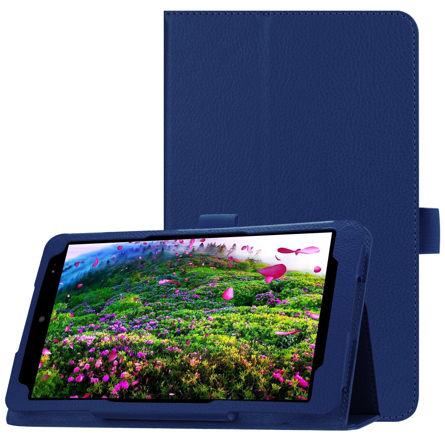 Amazon | ピーシーエーテック au Qua tab QZ8 KYT32 ケース スタンド