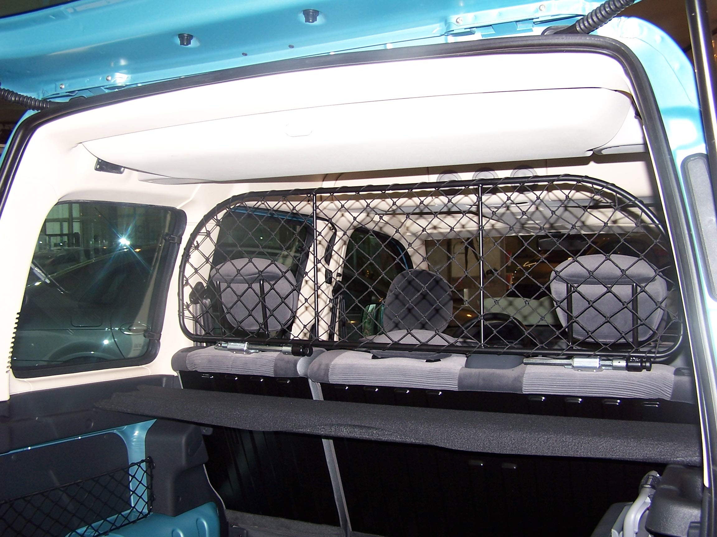 ERGOTECH Trennnetz Trenngitter kompatibel mit Citroen Berlingo mit Modutop (2008-2017) RDA65-XL8, für Hunde und Gepäck.