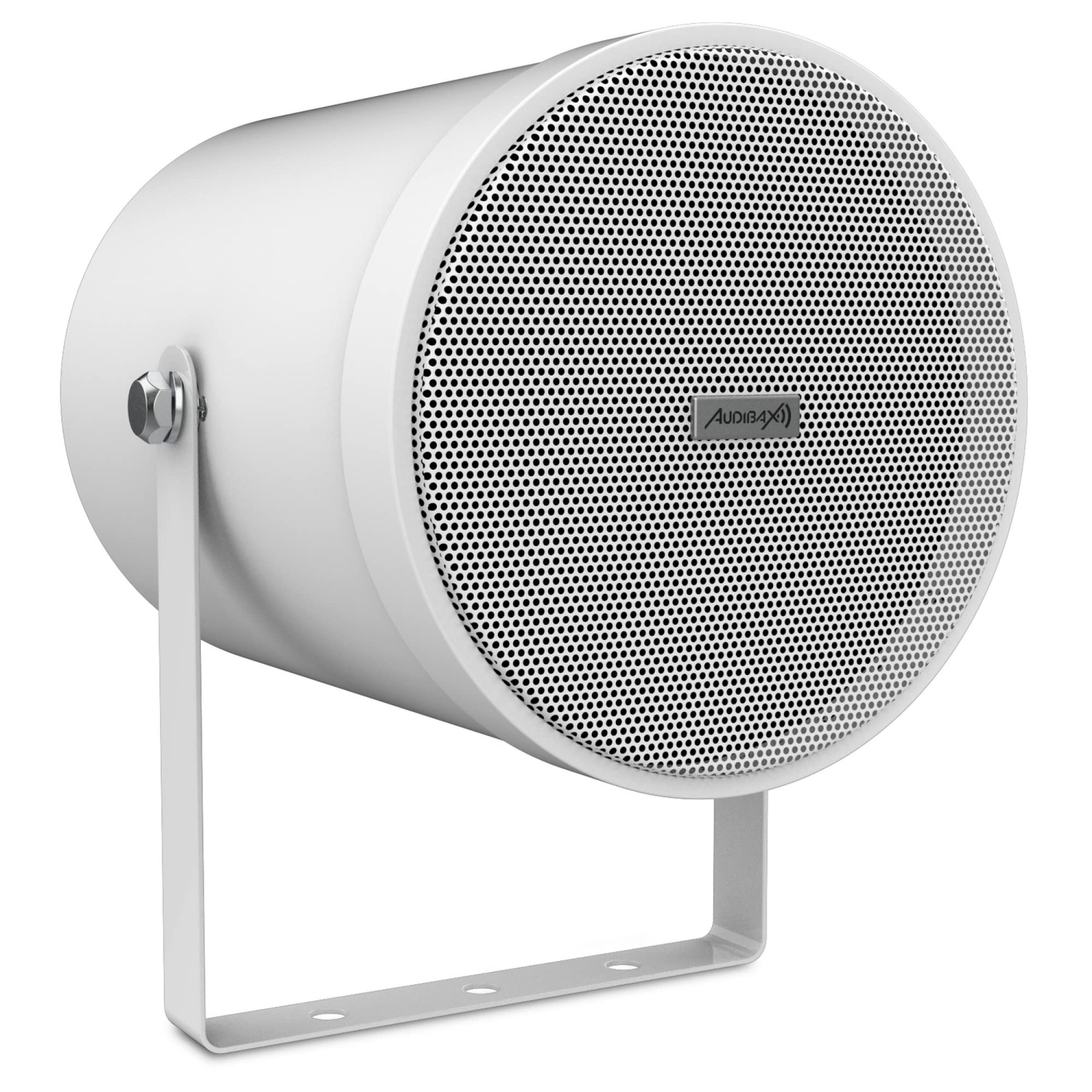 Audibax Horn 20T - Altoparlante Passivo a Proiezione Unidirezionale - Altoparlante da 20W - Realizzato per Installazioni su Linee da 100V - Supporto Integrato - Altoparlante a Tromba da 6,5 ​​pollici