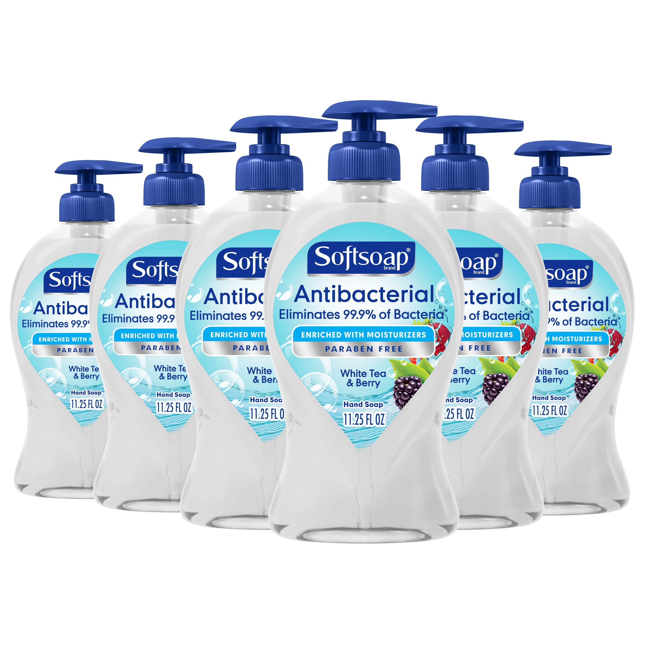Softsoap Antibacterial Liquid Hand Soap White Tea and Berry Fusion  | amzdealz