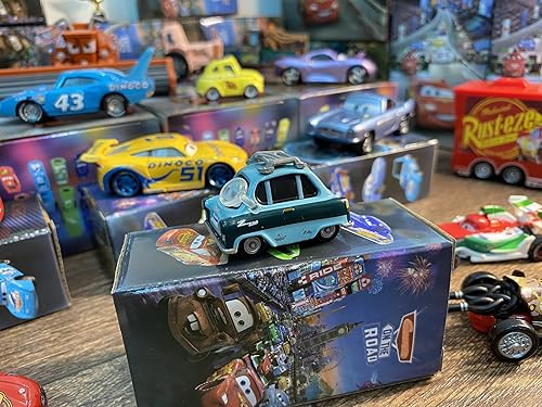 Miniatura 64 de Coches de juguete de carreras de fundición a presión, material de aleación de seguridad para niños, caja de color de belleza para cumpleaños de tu