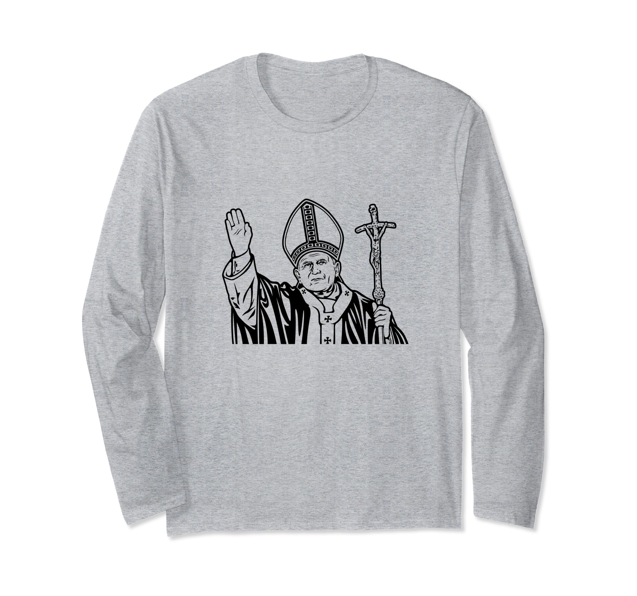Saint Pope John Paul II 2 JP2 Catholic T-Shirt Long Sleeve T-Shirt