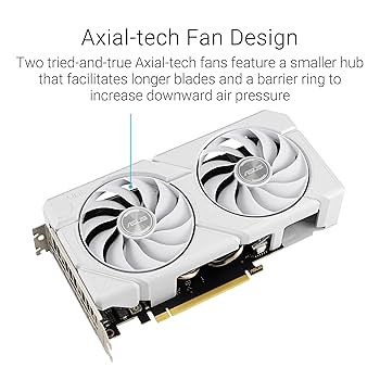 ASUS Dual GeForce RTX 4060 Ti EVO White OC Edition 8 GB