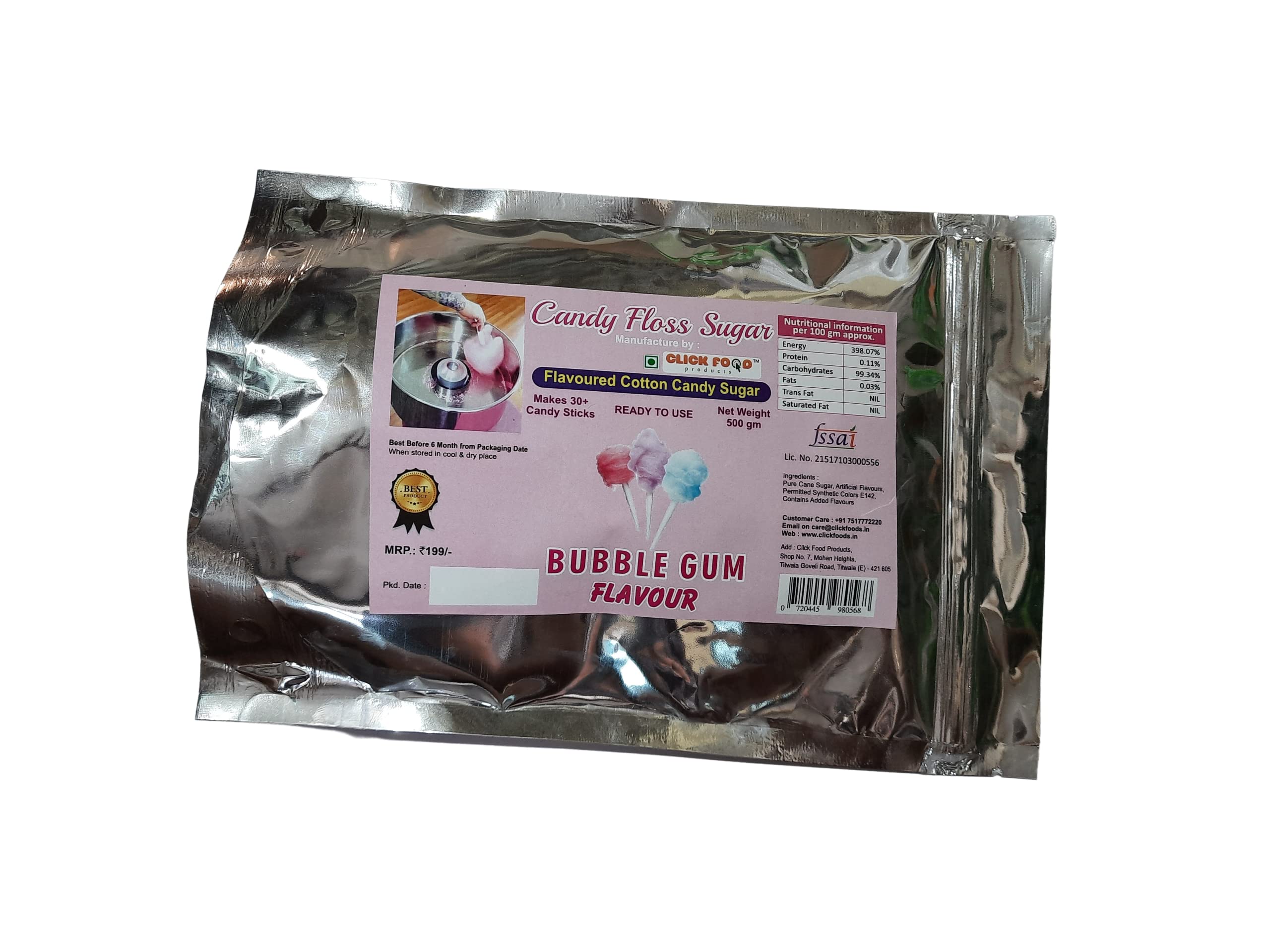 Candy Floss Sugar/Flavoured Cotton Candy Sugar (Bubble Gum) (B09NP7HD9G) Amazon Price History, Amazon Price Tracker