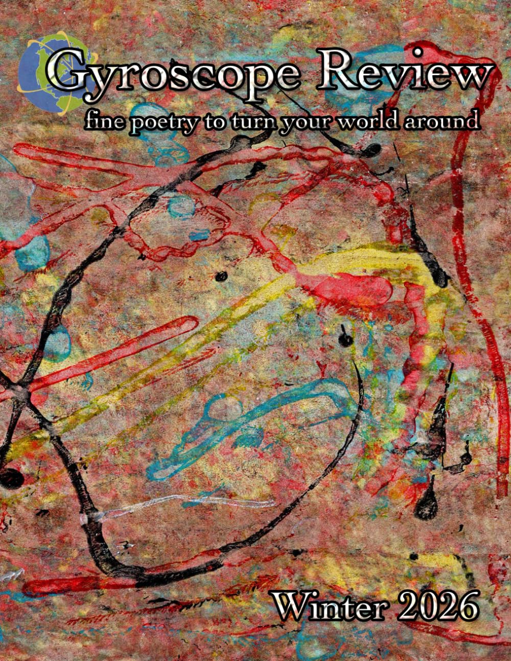 Gyroscope Review Winter 2026 Issue: fine poetry to turn your world around