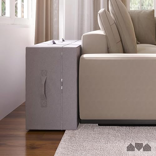 Miniatura 18 de Milliard Funda de transporte para el colchón de espuma viscoelástica plegable de 6 pulgadas, tamaño de cuna (75 x 31 x 6 pulgadas) (colchón no