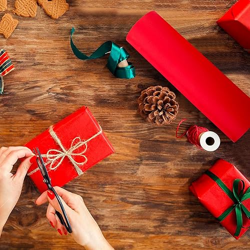 Miniatura 10 de Rollo de papel de regalo Kraft, papel de embalaje reciclable de 100 pies para embalaje, mudanza, envoltura de regalos, postal, envío, paquete, arte