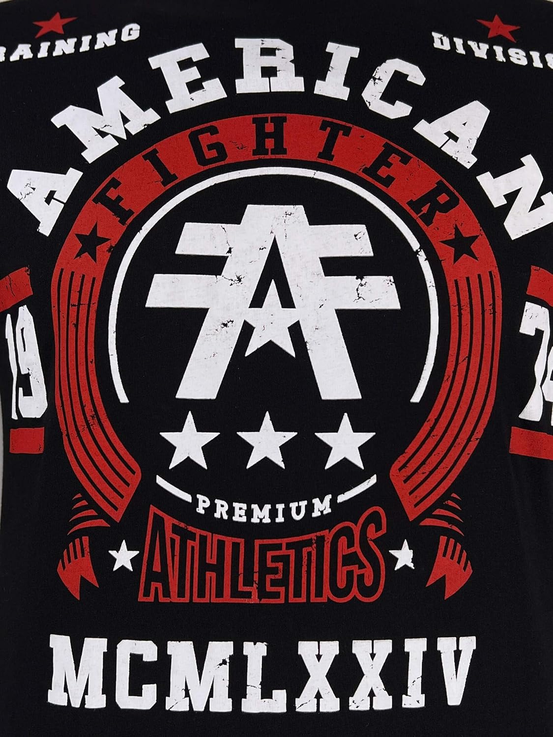 American Fighter Men's T-Shirt Dalton Crew Neck Black