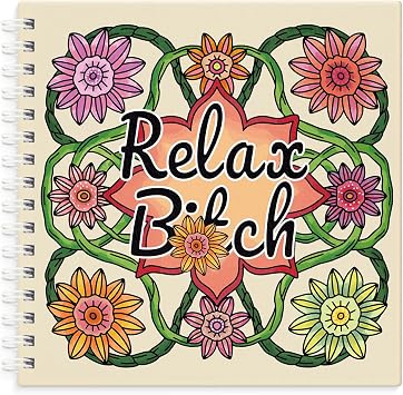 Adult Coloring Book for Mindfulness & Anxiety Relief Coloring Books for Adults Relaxation with Motivational Quotes, Stress Relieving Nature Designs