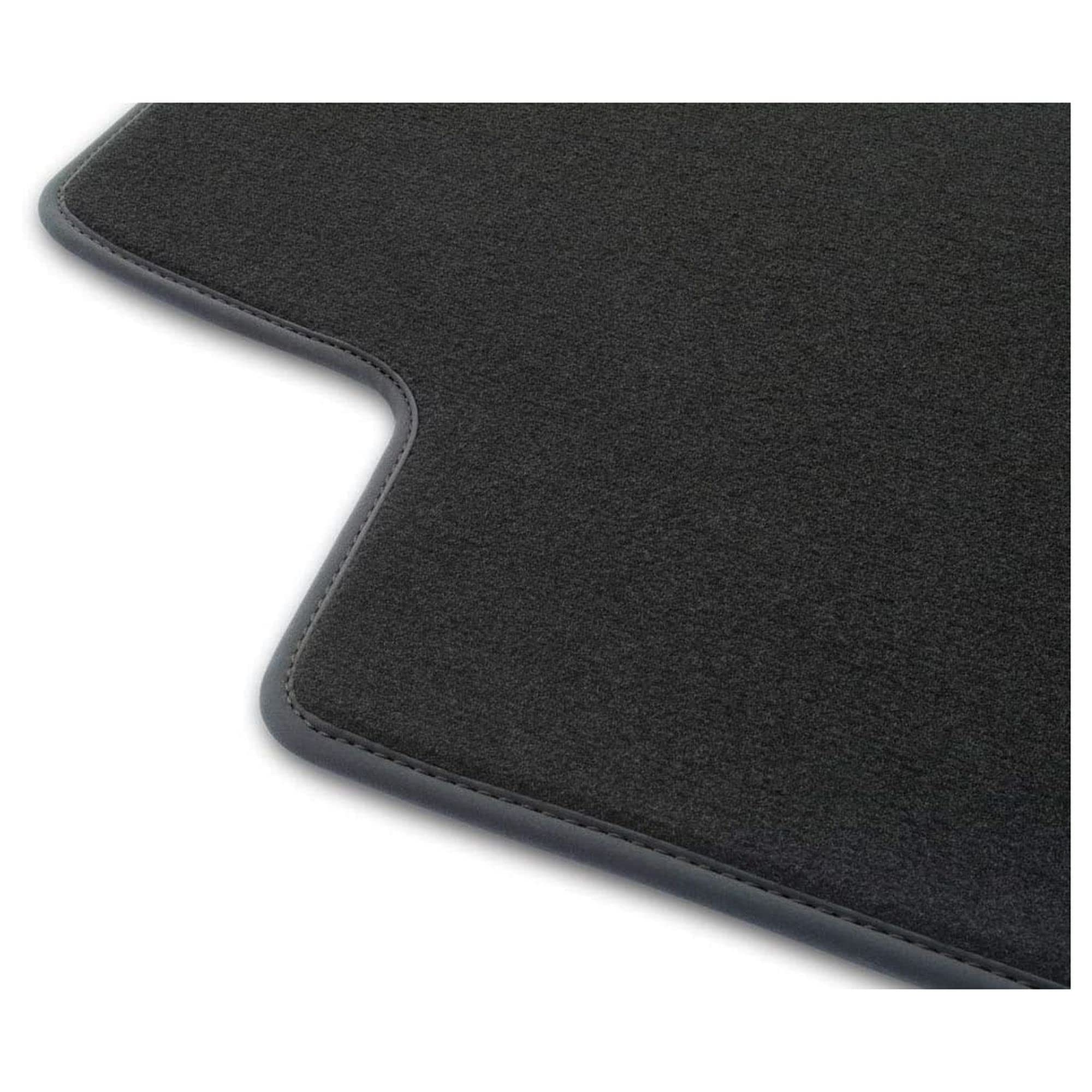 MOTOS Alfombrillas Coche de Velours Premium Adecuado para BMW Serie 6 E63 2003-2010 - Premium, Matt, Negro - Experimenta un Nuevo Confort de conducción con un Juego de Alfombra de Coche de Terciopelo