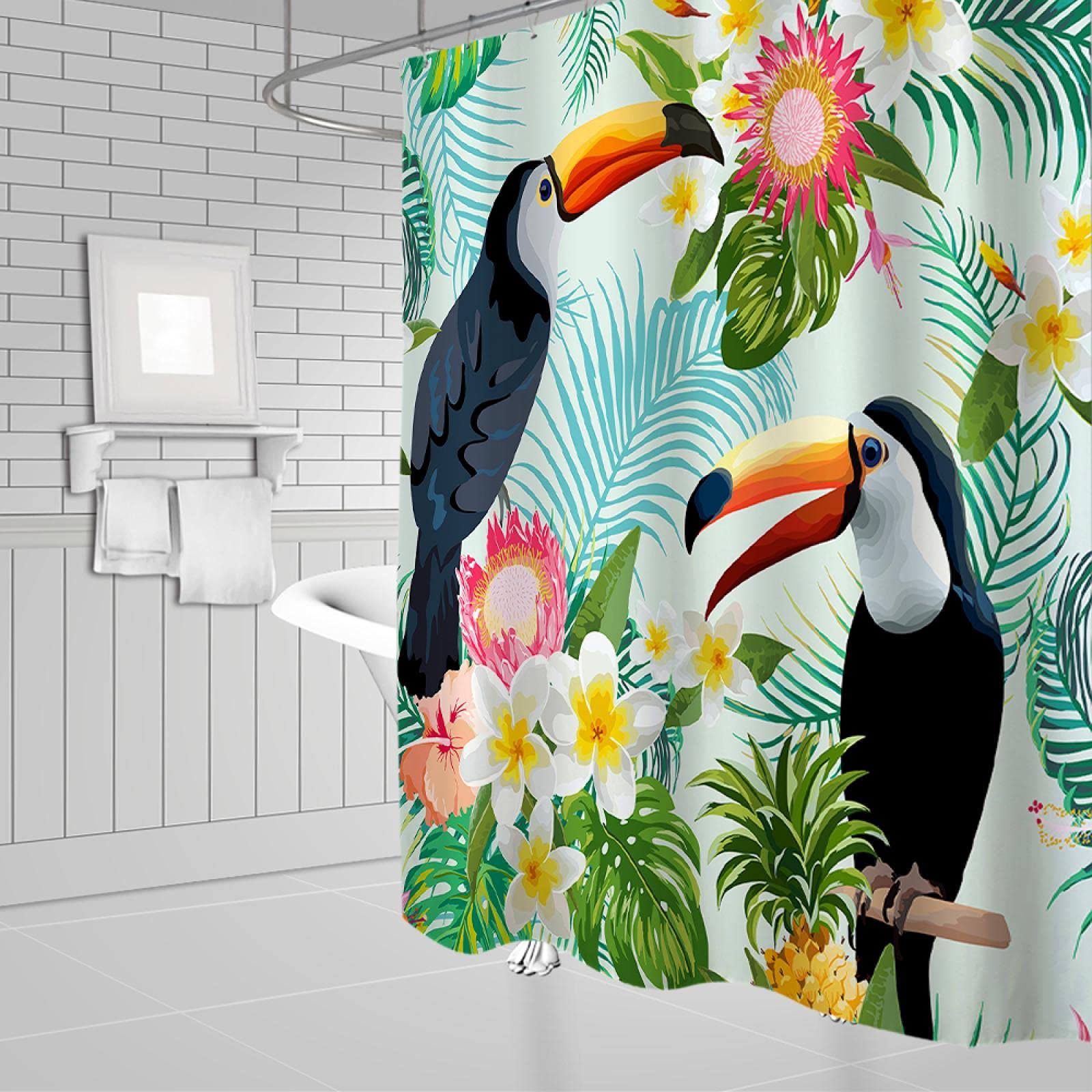 Carta Da Parati Geometrica Con Foglie Di Palma Tropicale Holden 13750 Verde 5022976137509