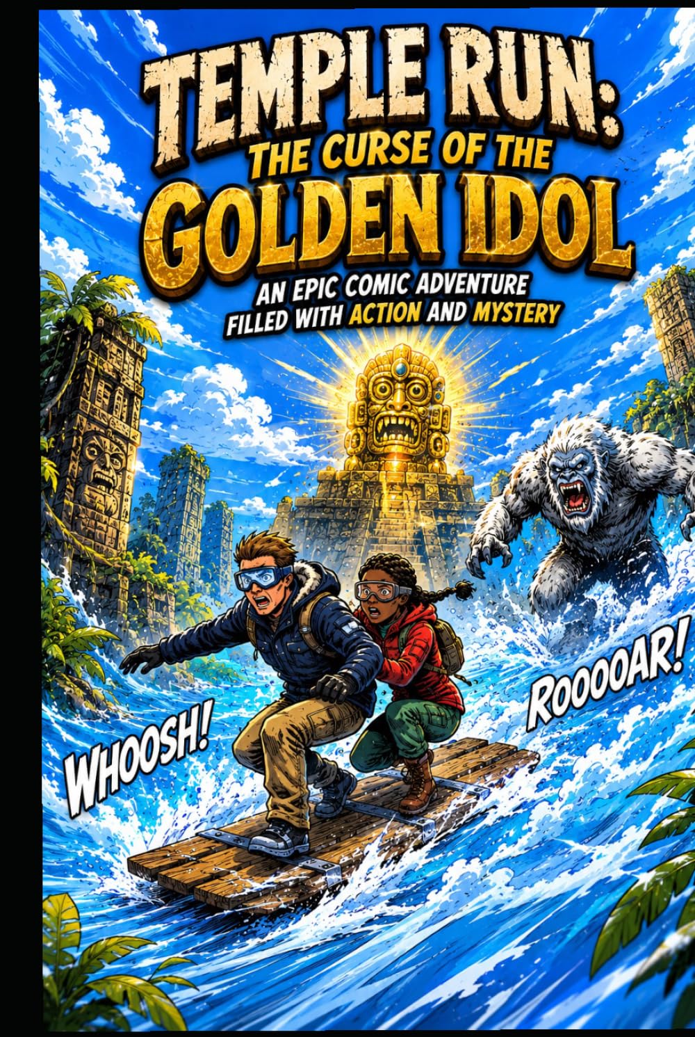 Temple Run The Curse of the Golden Idol: An Epic Comic Adventure Filled With Action and Mystery