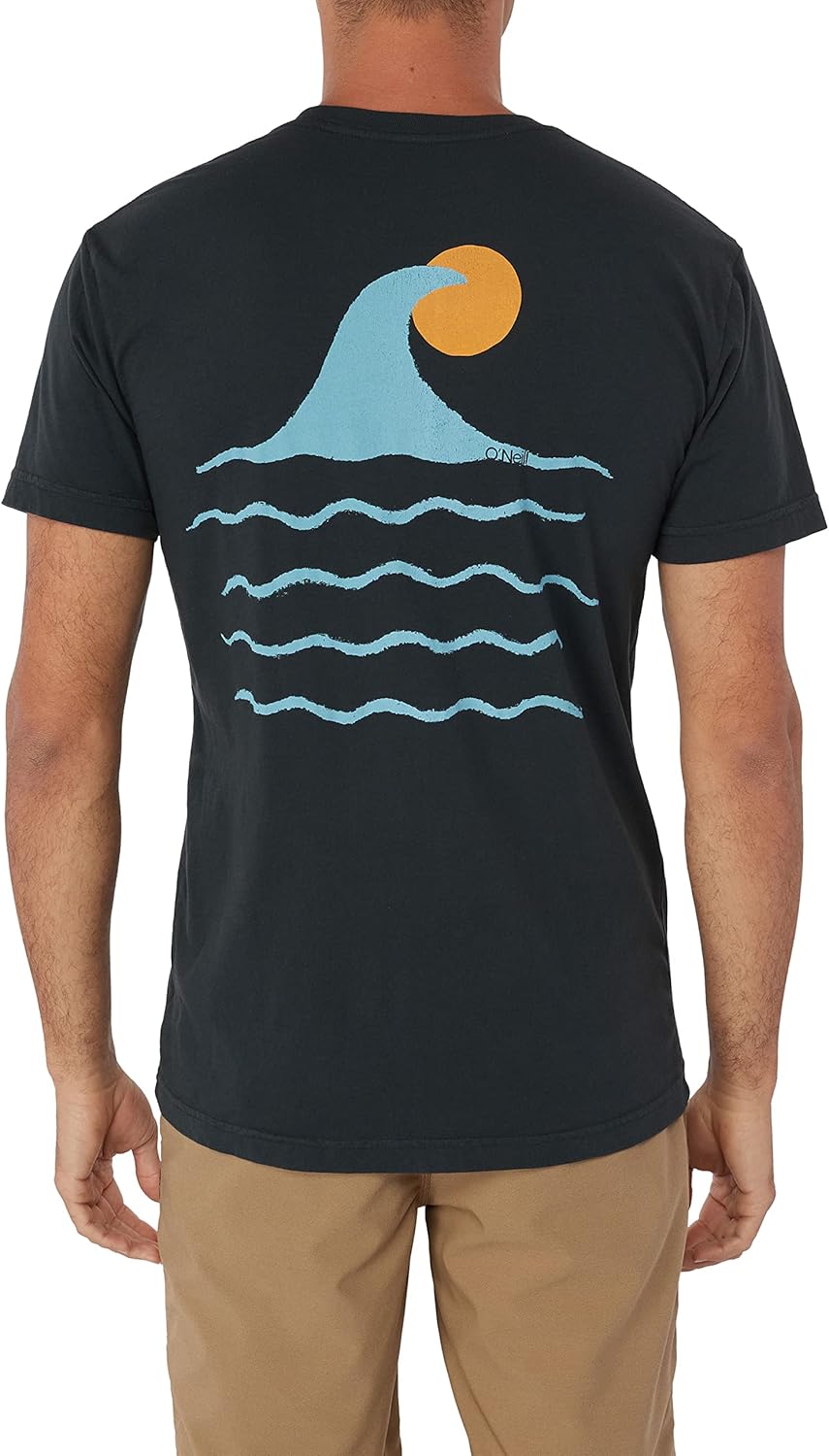 O'Neill Tempo Tee in Dark Charcoal