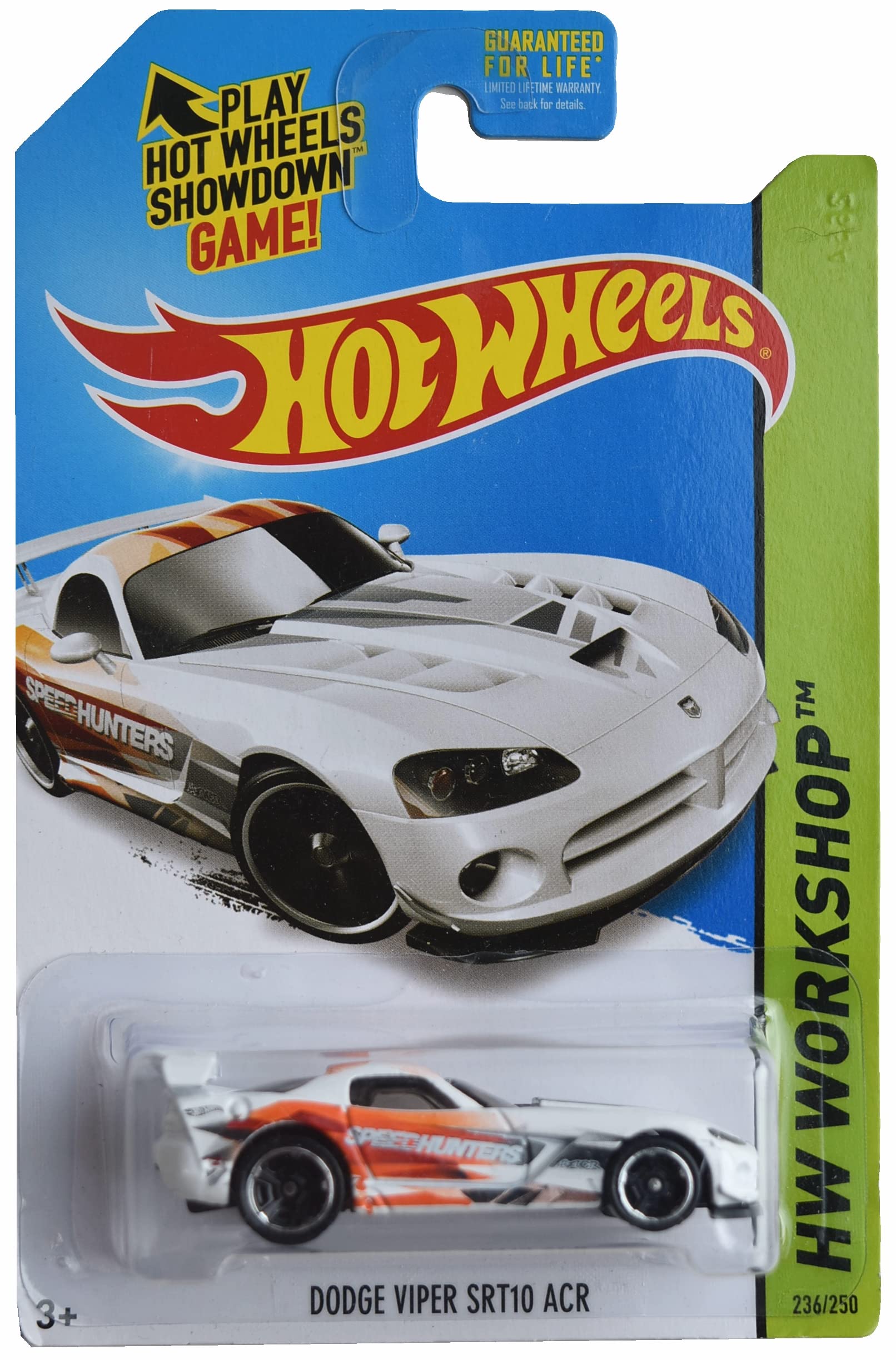 Hot Wheels Dodge Viper SRT10 ACR, HW Workshop 236/250 [White]