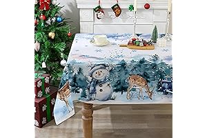 Snowman Tablecloth - Embellish Your Holidays