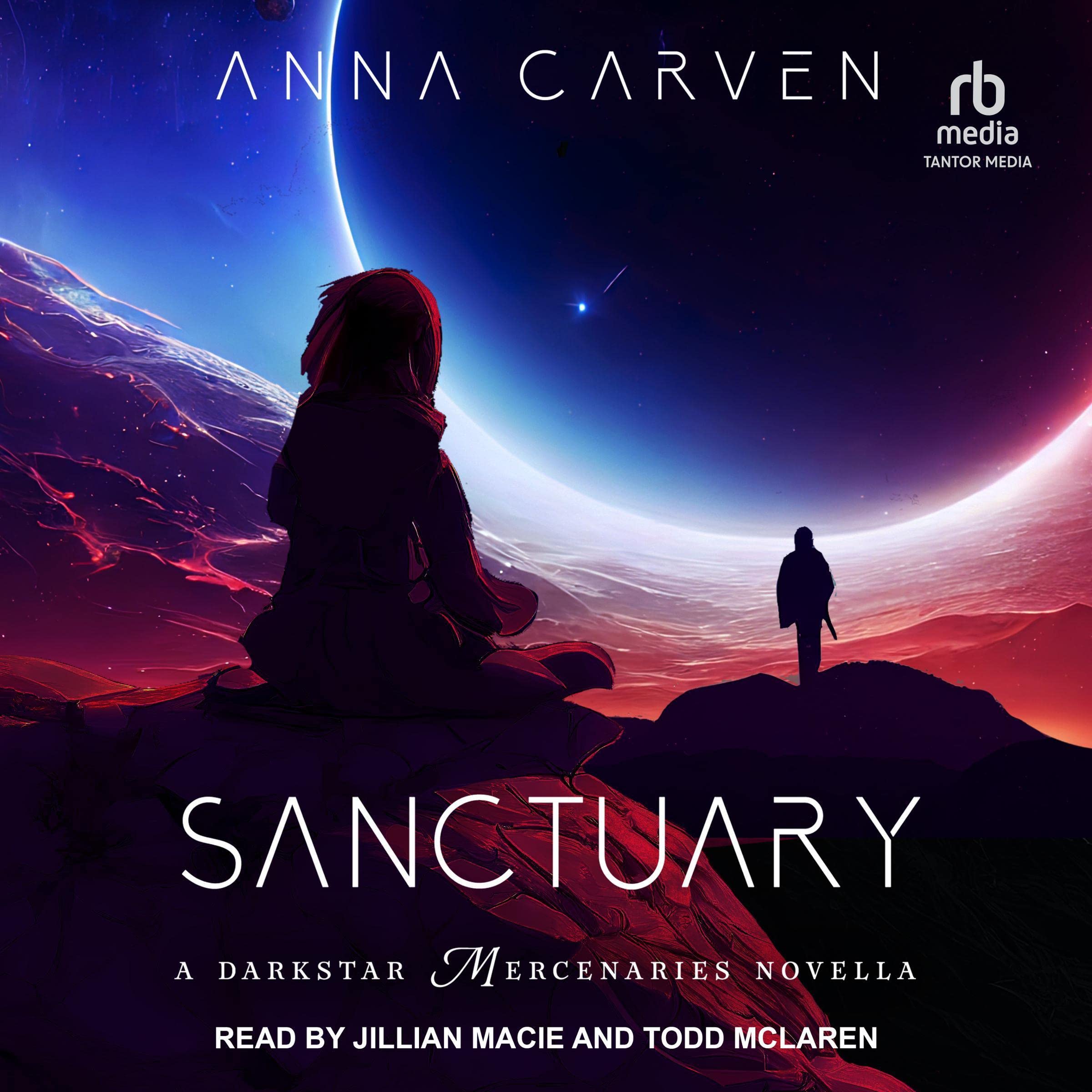 Cover art for Sanctuary: A Darkstar Mercenaries Novella (Dark Planet Warriors Series)