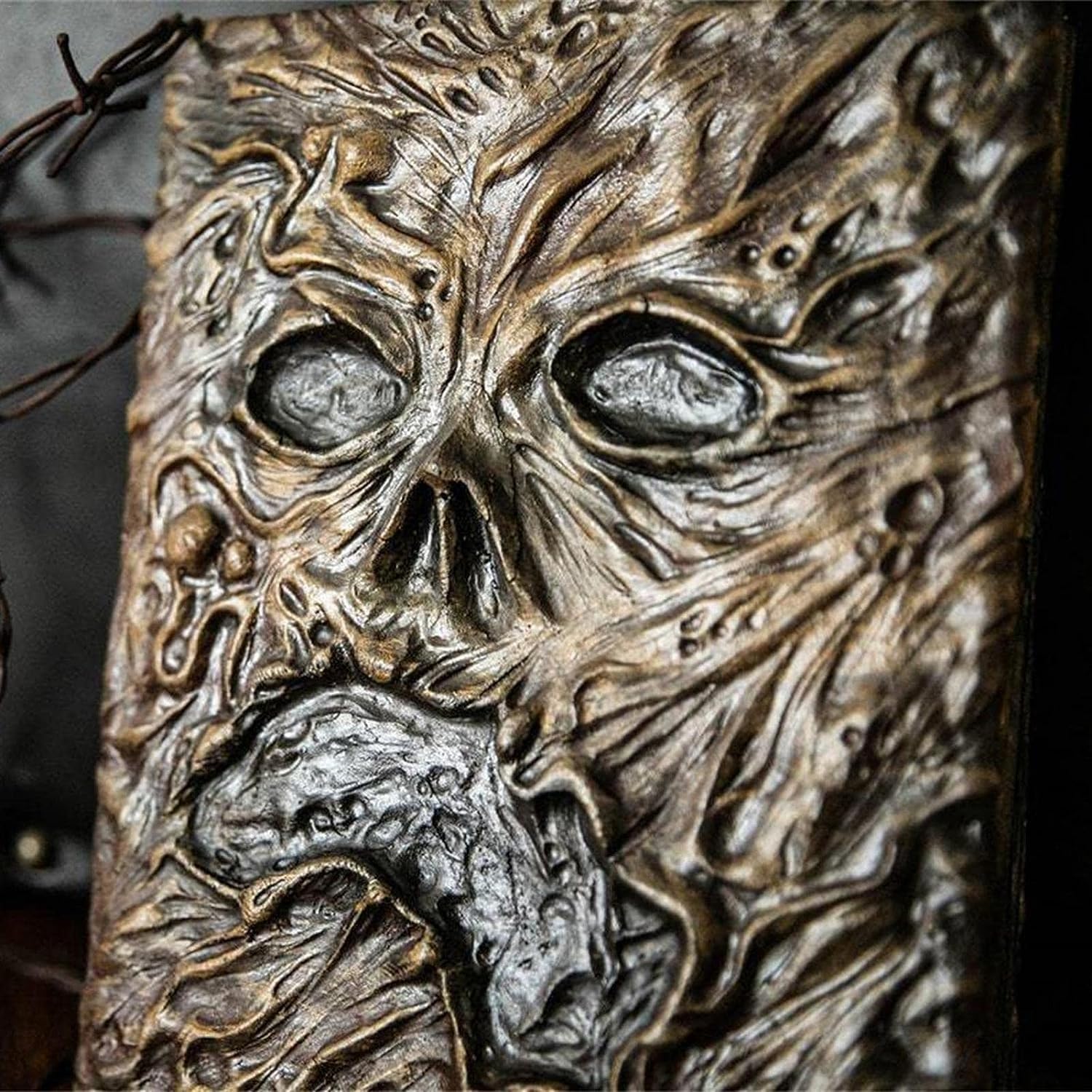 Autentico horror Movie Prop Demon Evil Dead Book Prop – Decorazioni perfette per Halloween per un'atmosfera spettrale
