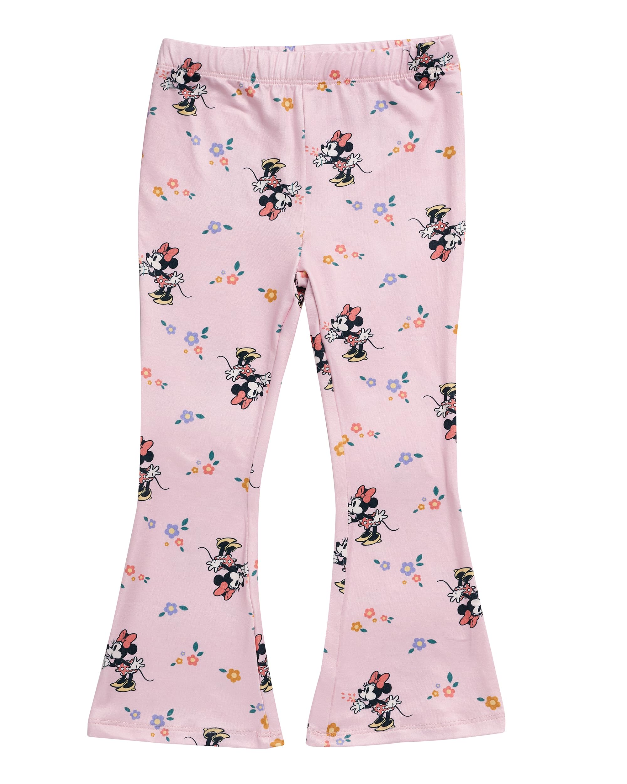 Disney Minnie Mouse Leggings, Girls 2-Pack Outfits for Toddlers (3T)