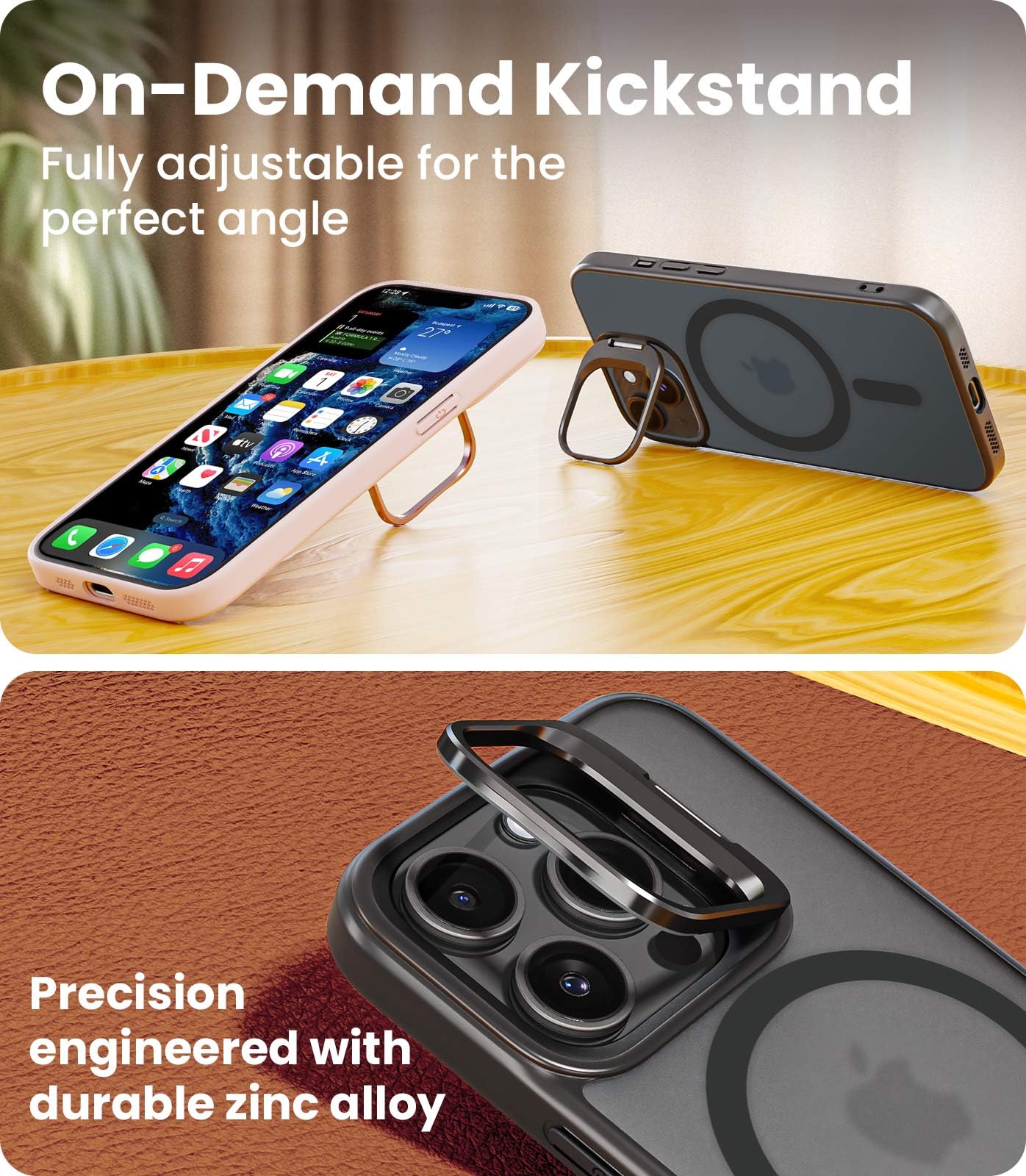 Custodia Per Telefono MagSafe Con Supporto Per Cavalletto Per - Foto 7