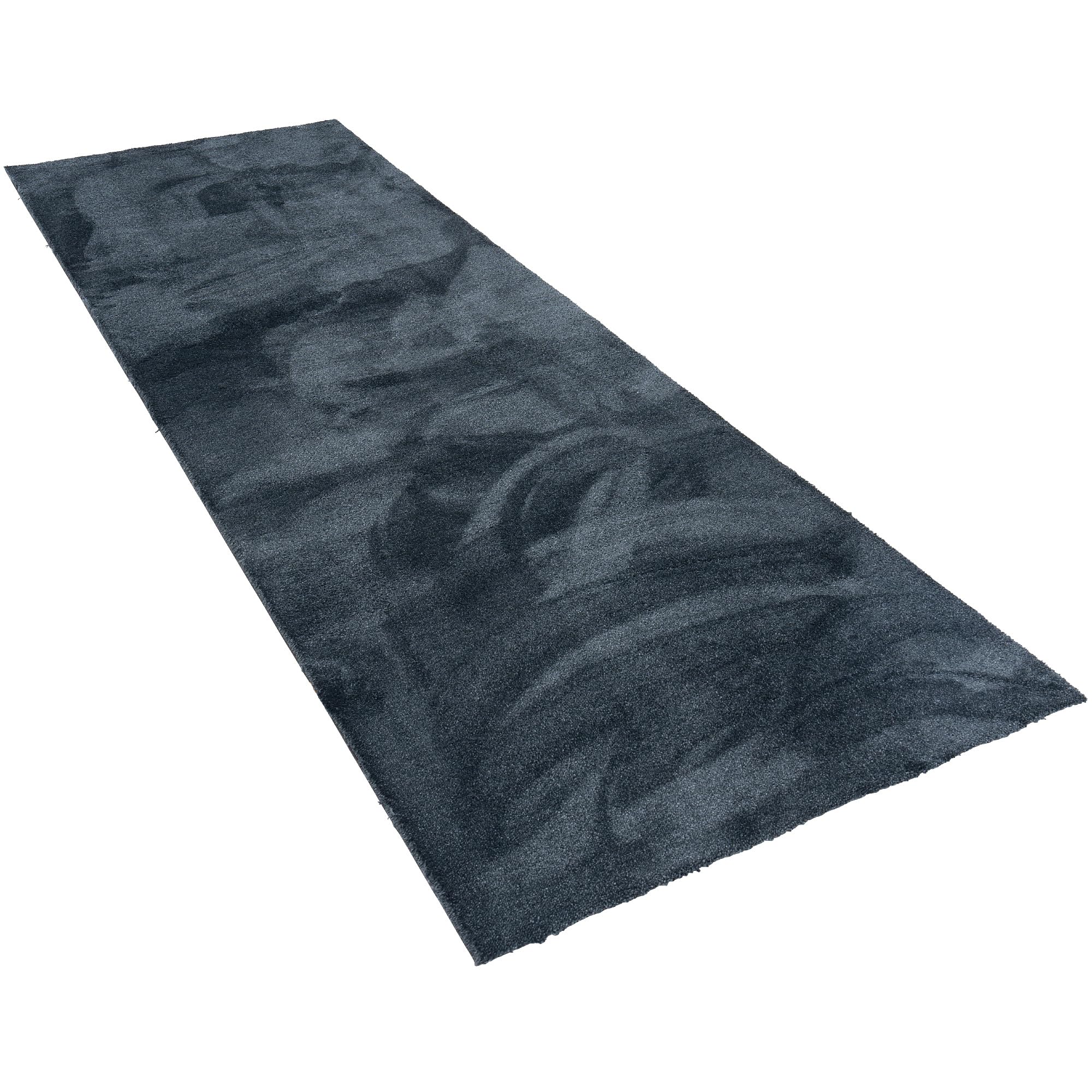 Snapstyle Super Soft Hochflor Läufer Livorno Antracite - Pflegeleicht, Zuschneidbar, Ideal für Flur, Schlafzimmer, Kinderzimmer Oder Arbeitszimmer