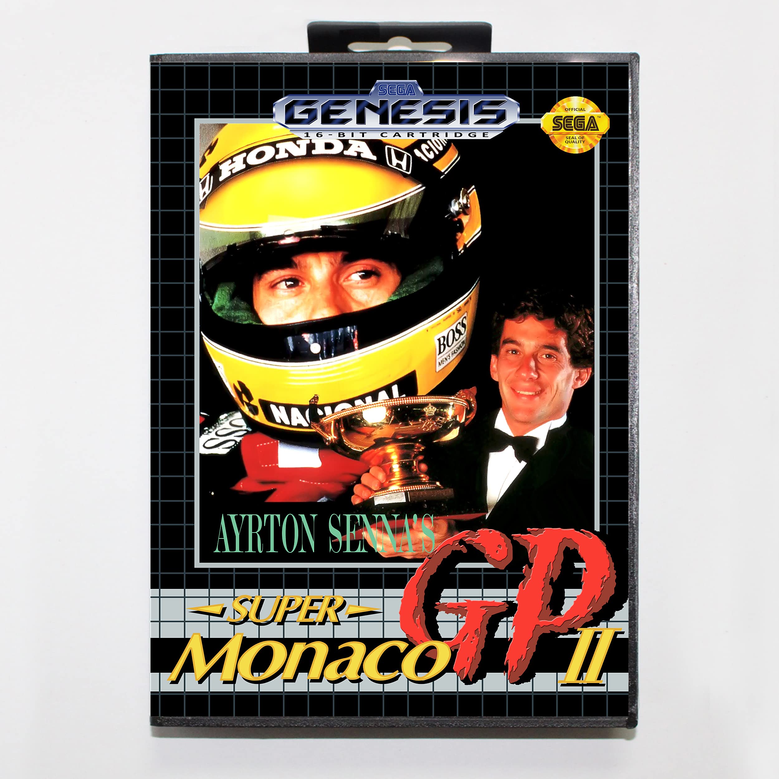 AYRTON SENNA'S SUPER Monaco Gp Ii 2 Sega Game Gear Gg Cartouche Seule