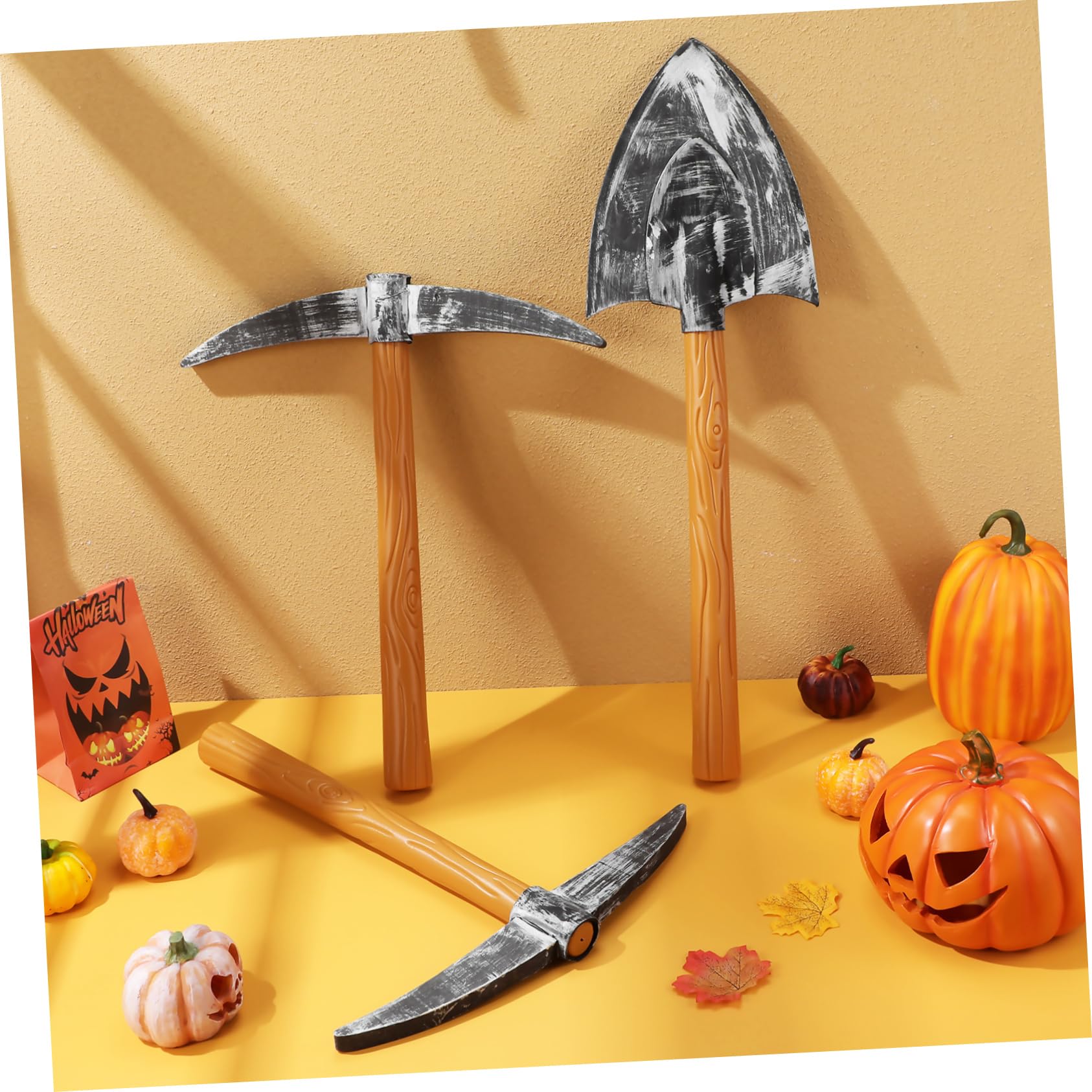 Cabilock 2 Set Piccone e in Schiuma per Cosplay Accessori per Costumi da e Feste Prop Leggero e Resistente per Spettacoli Teatrali e