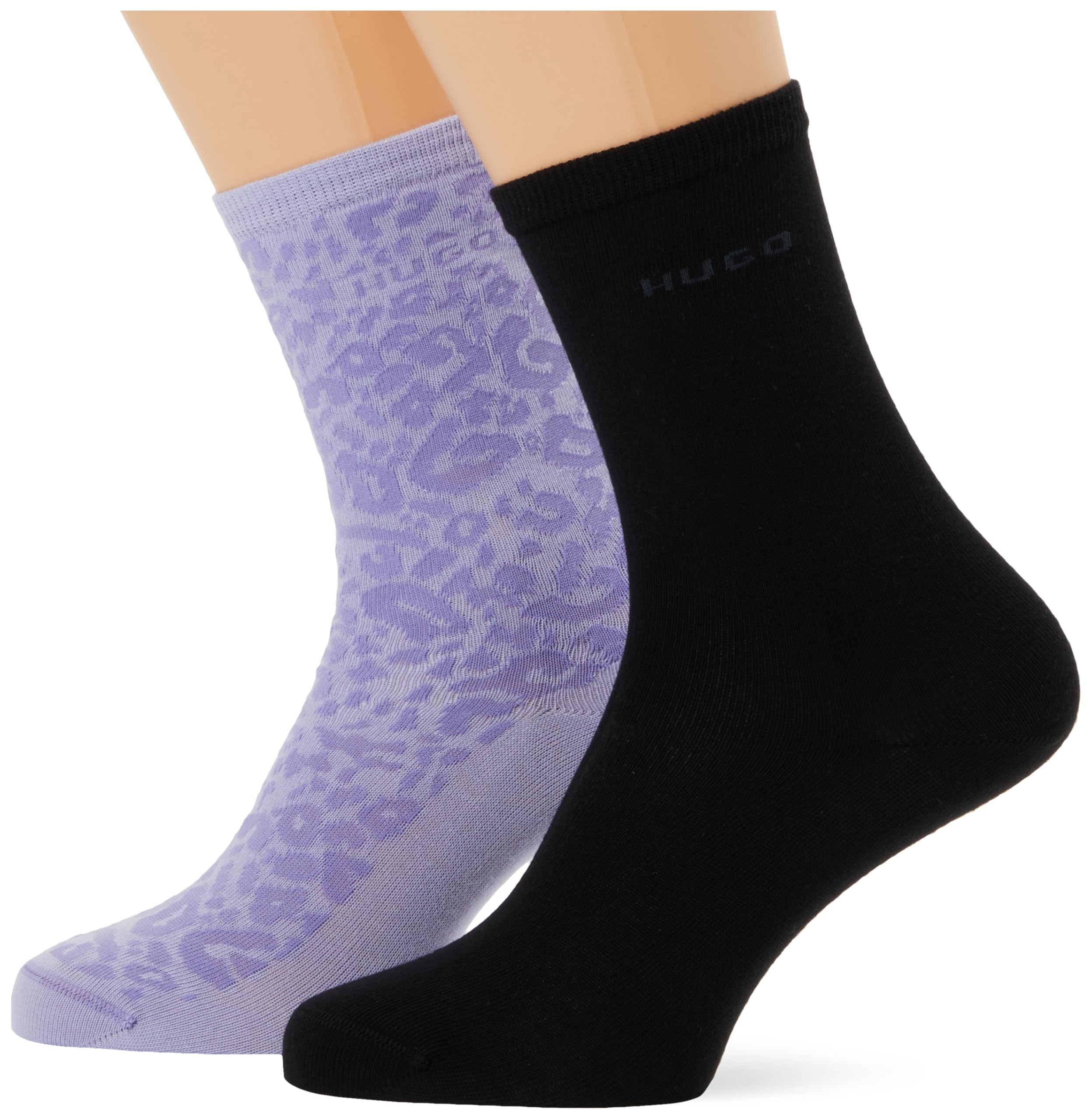 Hugo Women's Regular Socks, Bright Purple 520, 39-42