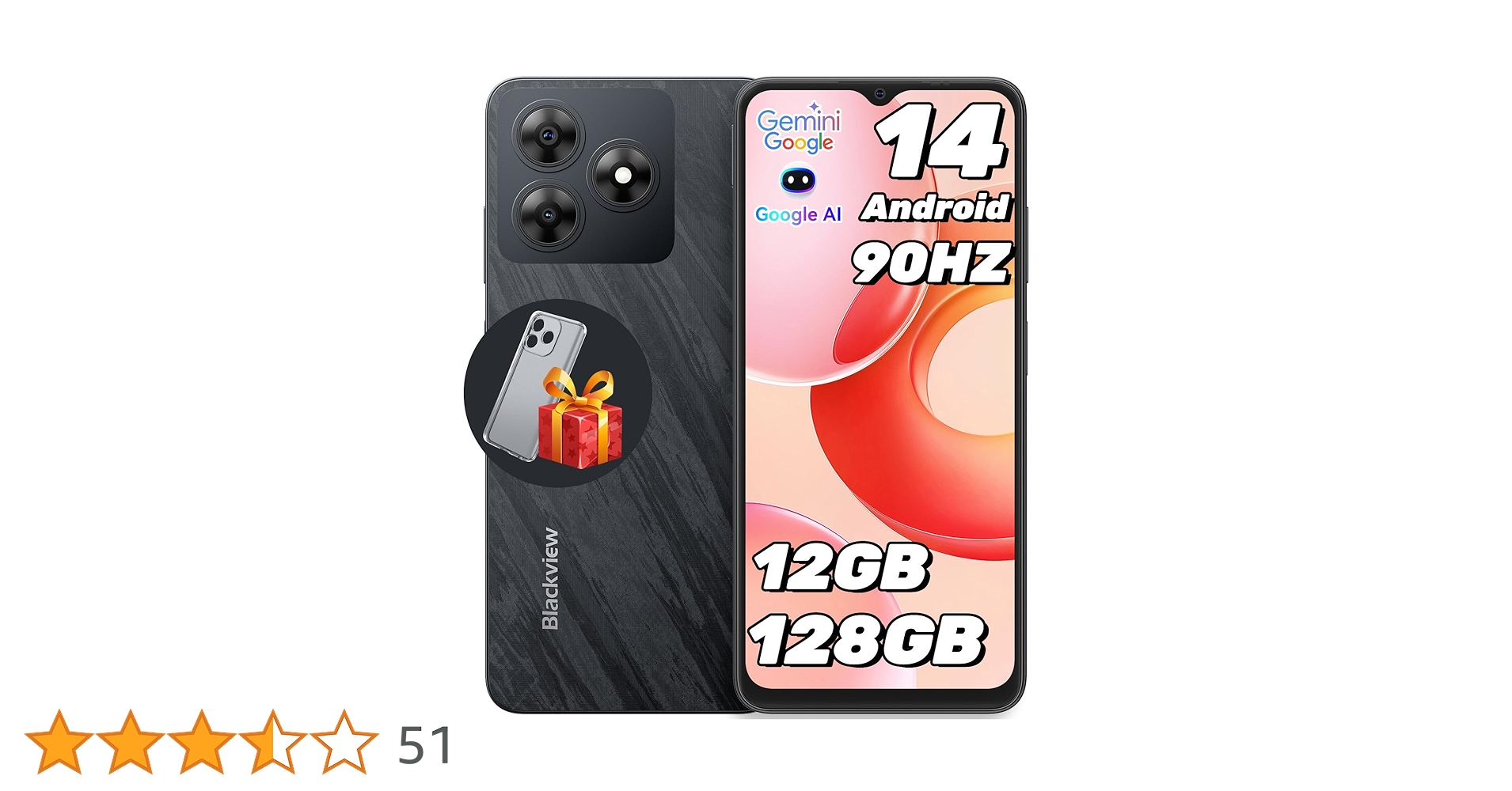 Amazon | Blackview Wave8 SIMフリー スマホ 本体 アンドロイド