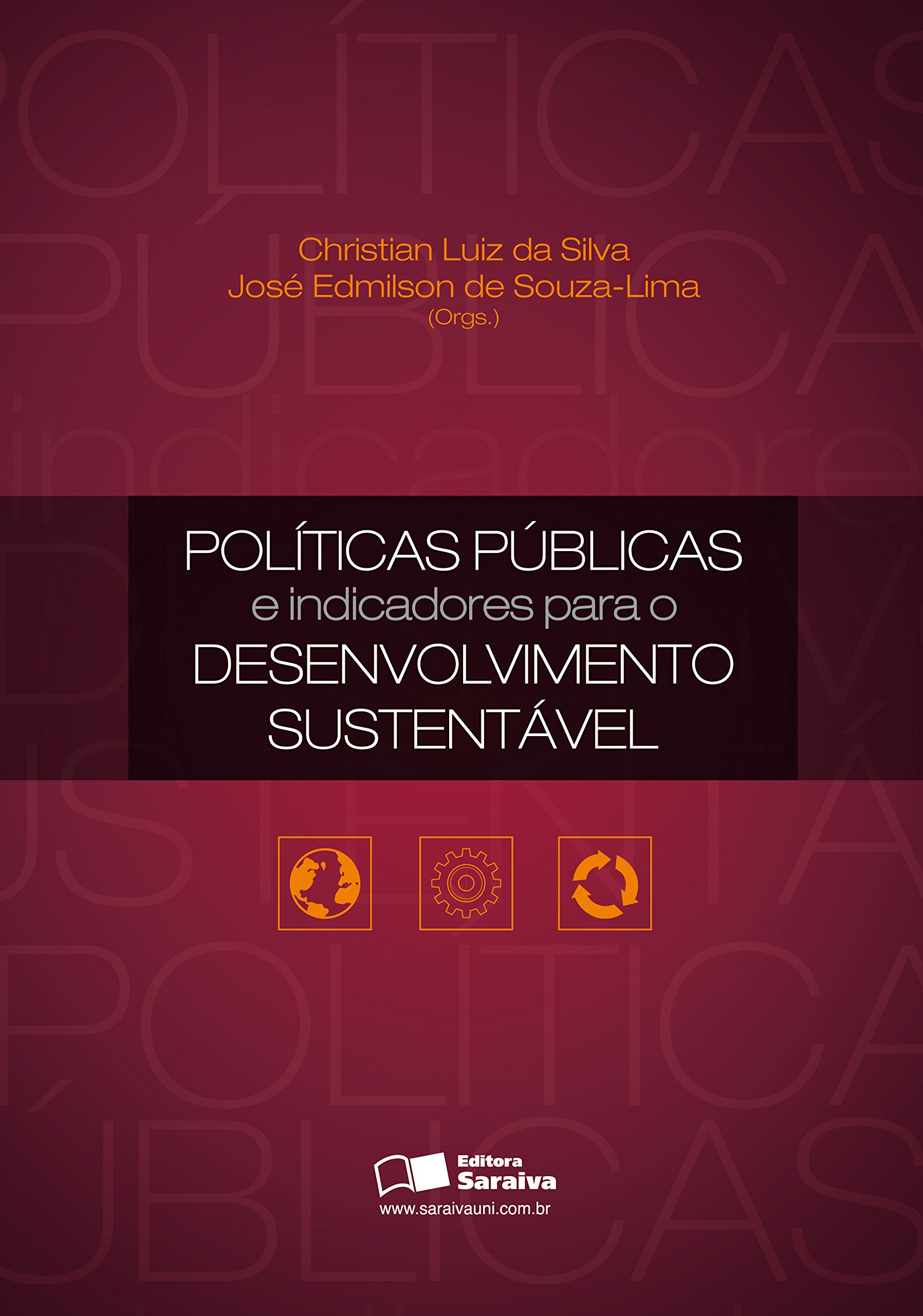 Capa de POLÍTICAS PÚBLICAS E INDICADORES PARA O DESENVOLVIMENTO SUSTENTÁVEL