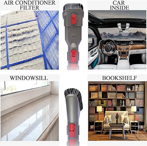 Miniatura 5 de Accesorios de repuesto para aspiradora Dyson V7 V8 V10 V11 V15 perfectos para ventilación de secadora, detalles de automóviles y limpieza de