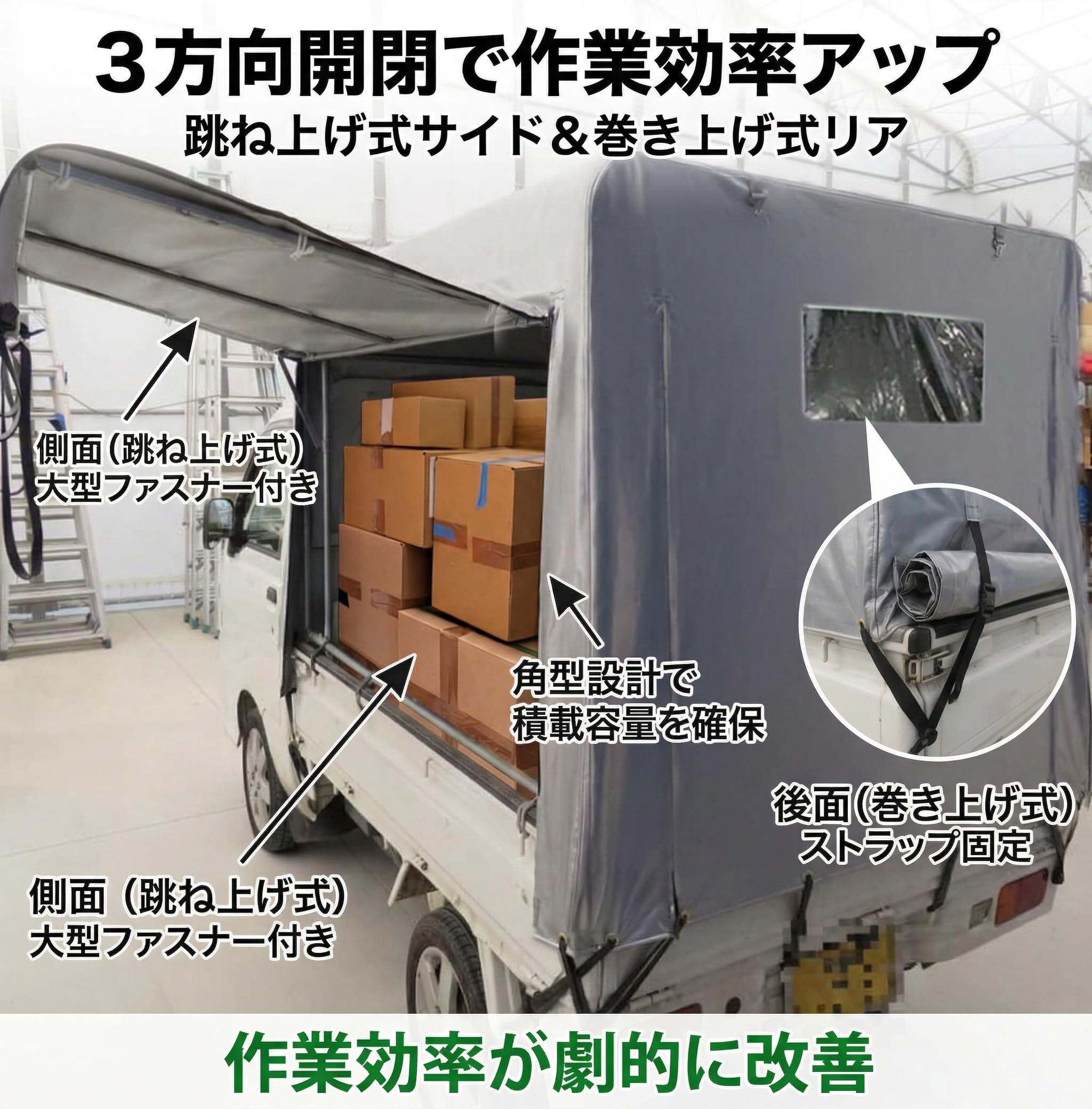 1/43 カミオンベルリエ GAK Sirop & 幌防水シート (Y171) Amazon