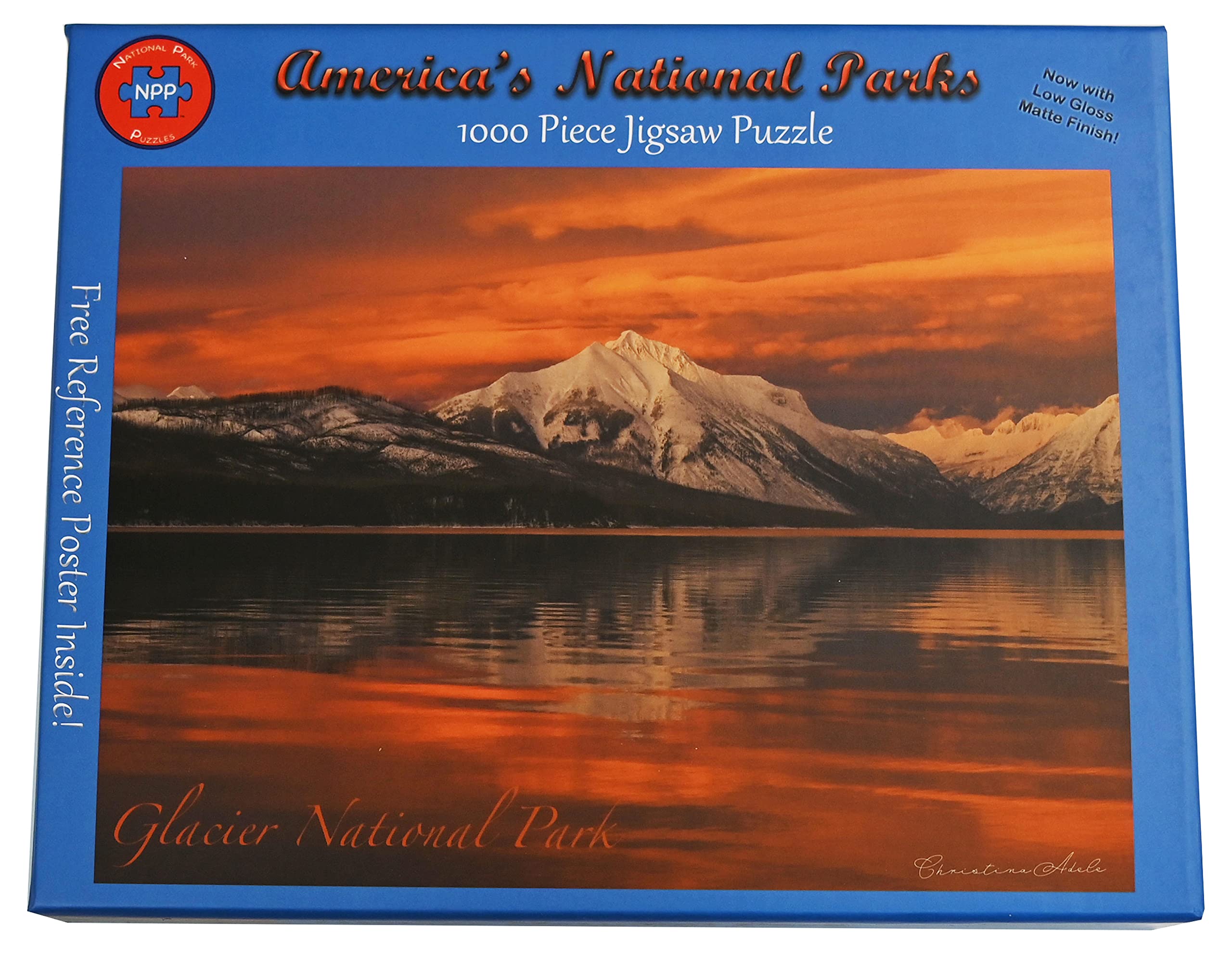 Glacier National Park Lake McDonald 1000 Piece Puzzle for Adults