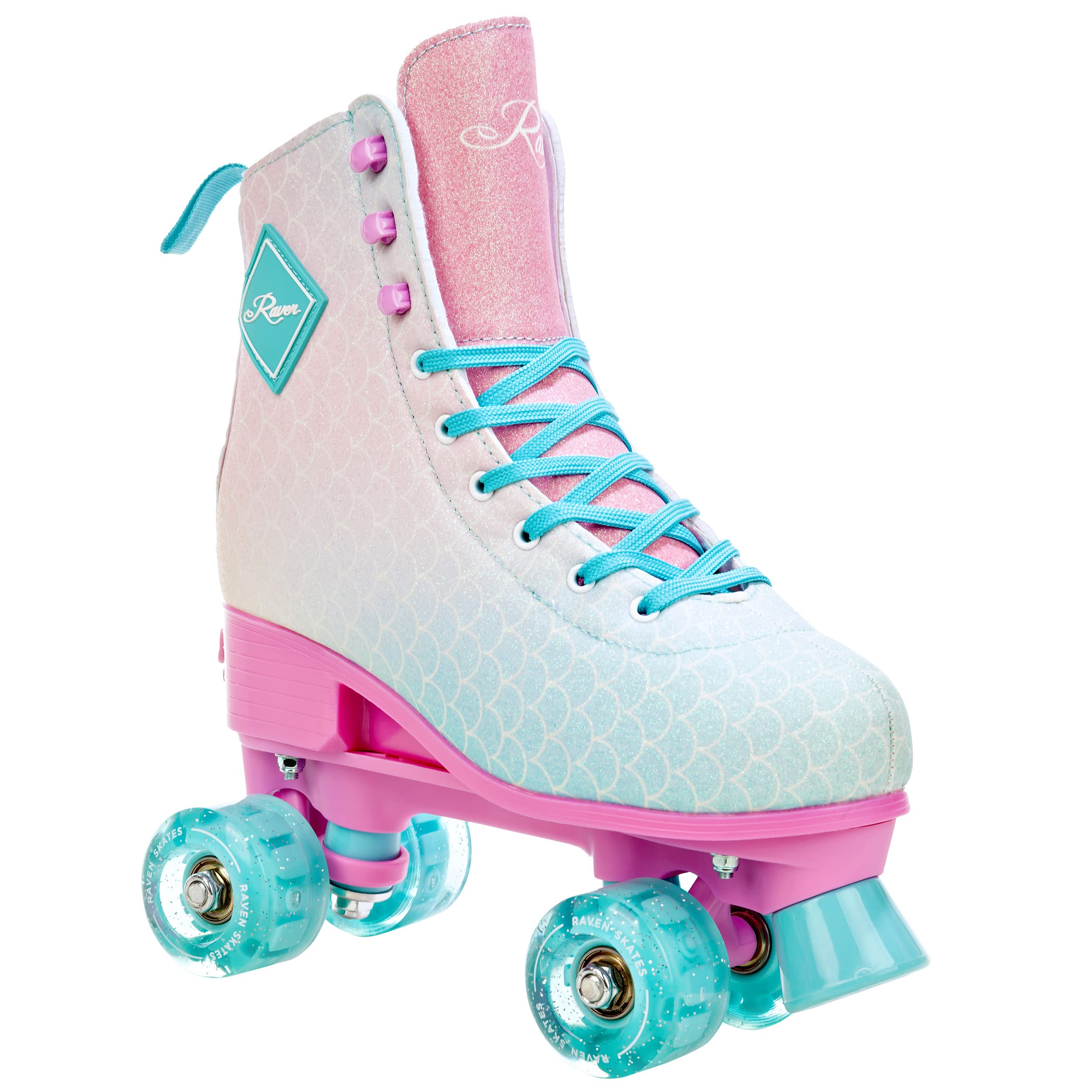 Raven Patins à roulettes réglables pour Enfants, Adultes, Filles, Femmes
