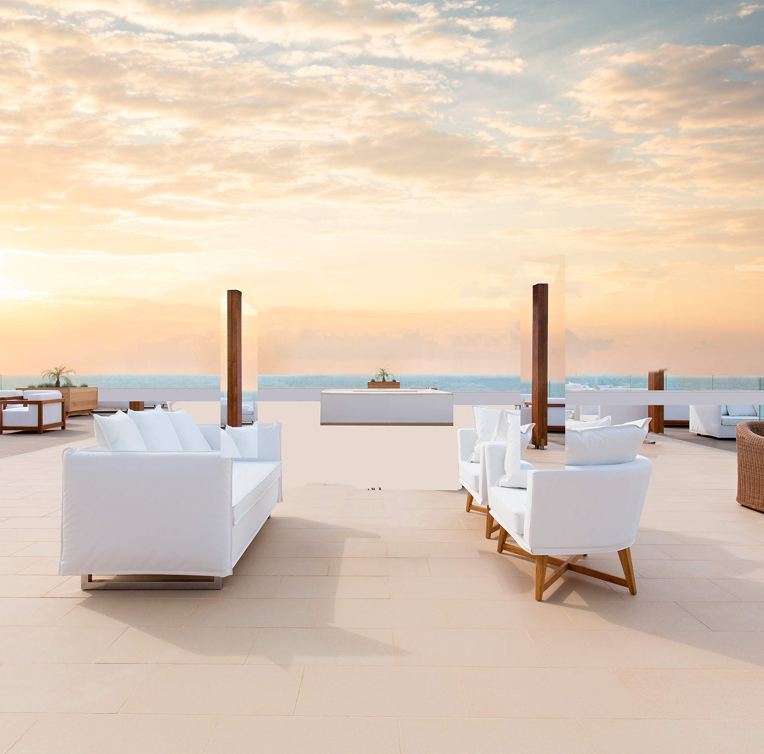 ShadeMart 20' x 20' x 28.3' Sand Right Triangle Sun Shade Sail smTAPRT20 Canopy smTAPRT20 Fabric Cloth Screen, Water Air Permeable & UV Block, Heavy Duty, Carport Patio Outdoor - (We Customize Size)