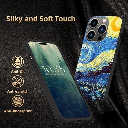 Miniatura 8 de Funda compatible con iPhone 14, hermosa funda protectora de TPU suave a prueba de golpes diseñada para iPhone 14 de 6.1 pulgadas