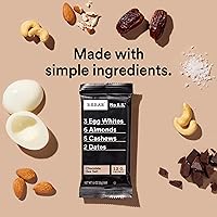 Vista 4 de RXBAR Barras de proteínas, aperitivo de proteínas, barras de aperitivos, sal marina de chocolate, 9.15 onzas (5 barras)