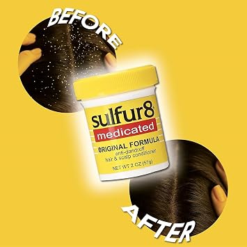Sulfur8 Medicated Original Formula Anti-Dandruff Hair & Scalp Conditioner, 2 OZ - 9 Pack