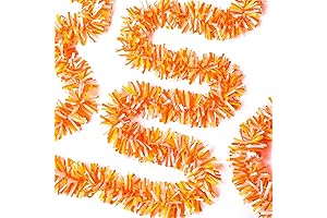 Thanksgiving Tinsel Garland for Fall Home Decor