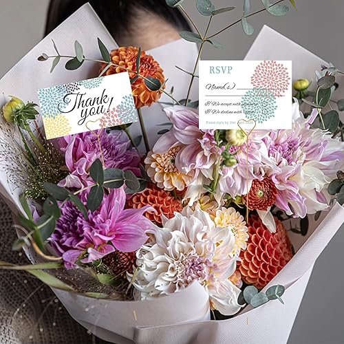 Miniatura 4 de CCINEE 30 piezas de alambre de metal floral titular de la tarjeta de 13 pulgadas de corazón dorado floral púas foto memo titular de coche para boda