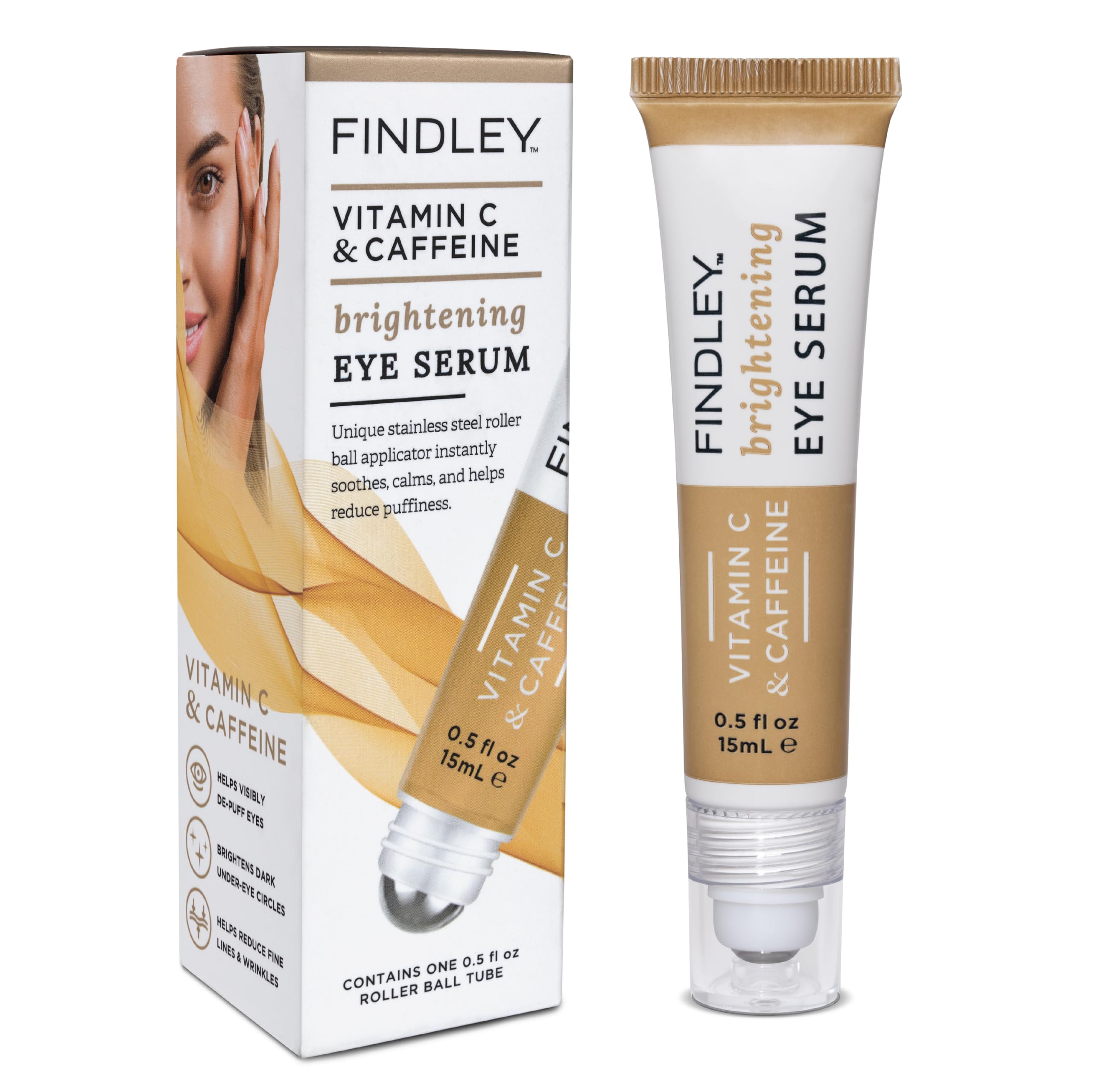 Amazon.com: Findley Eye Serum with Vitamin C and Caffeine | Unique