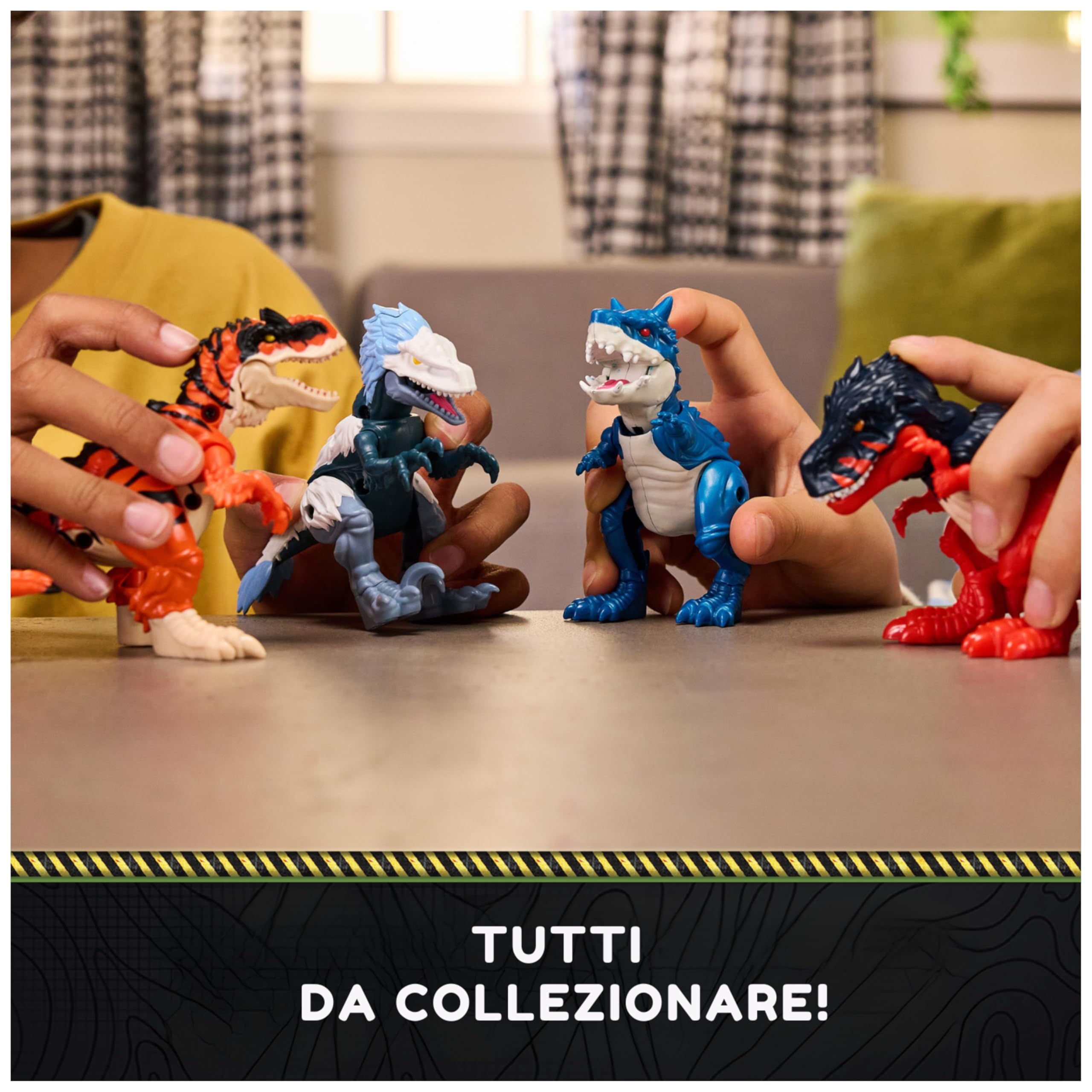 Primal Hatch Hybrid Hatchers, Giocattolo Dinosauro & Uovo che si schiude, Mini Creatura Misteriosa, Gioco per Bambine e Bambini dai 5 Anni in Su, Modelli Assortiti