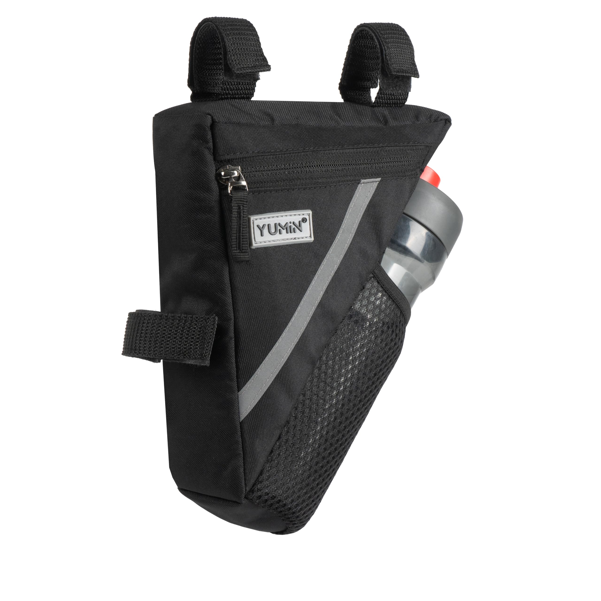 Yumin Polyester Triangle Bicycle Frame Bag With Water Bottle Cycle Pouch  For Accessories