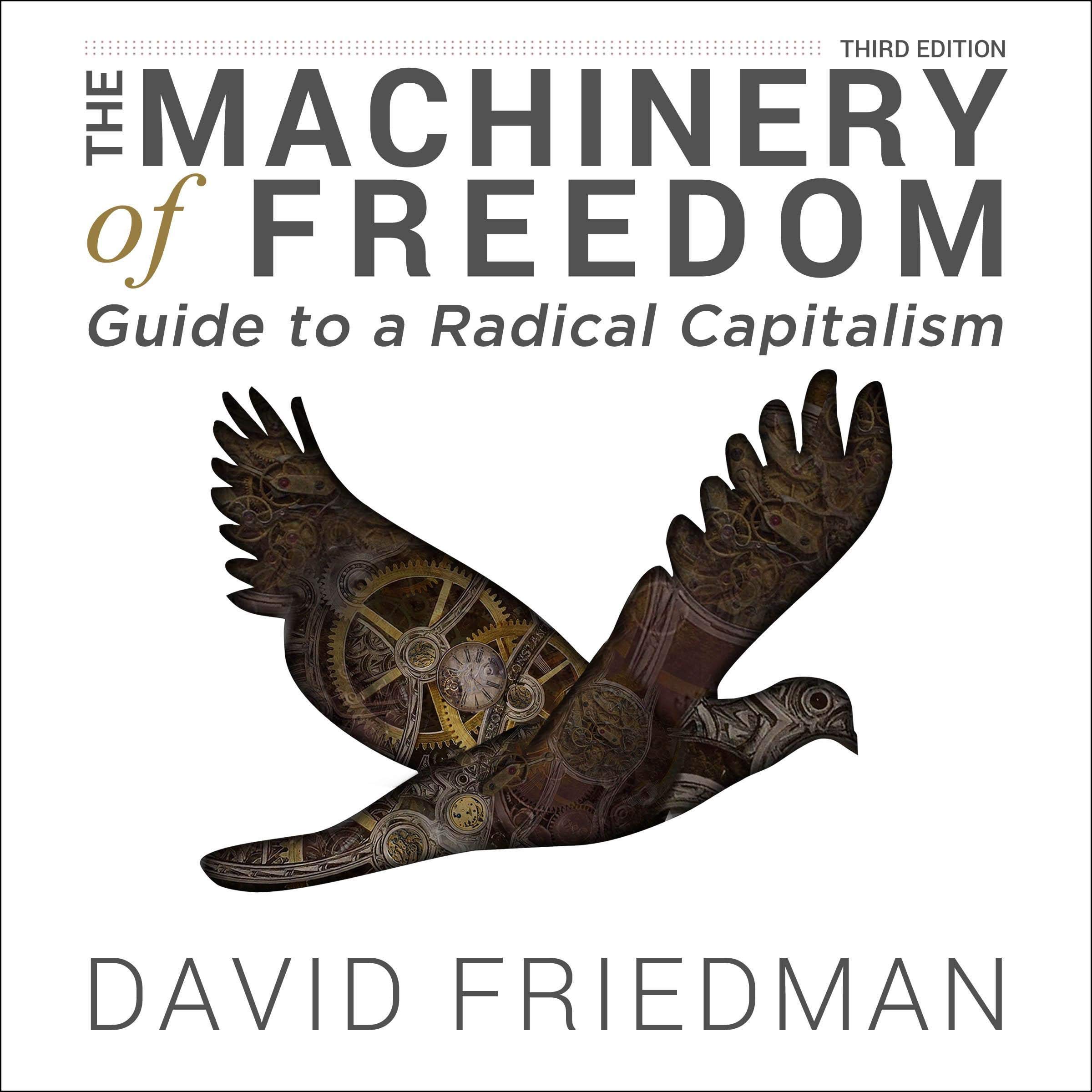 Cover art for The Machinery of Freedom - Guide to a Radical Capitalism