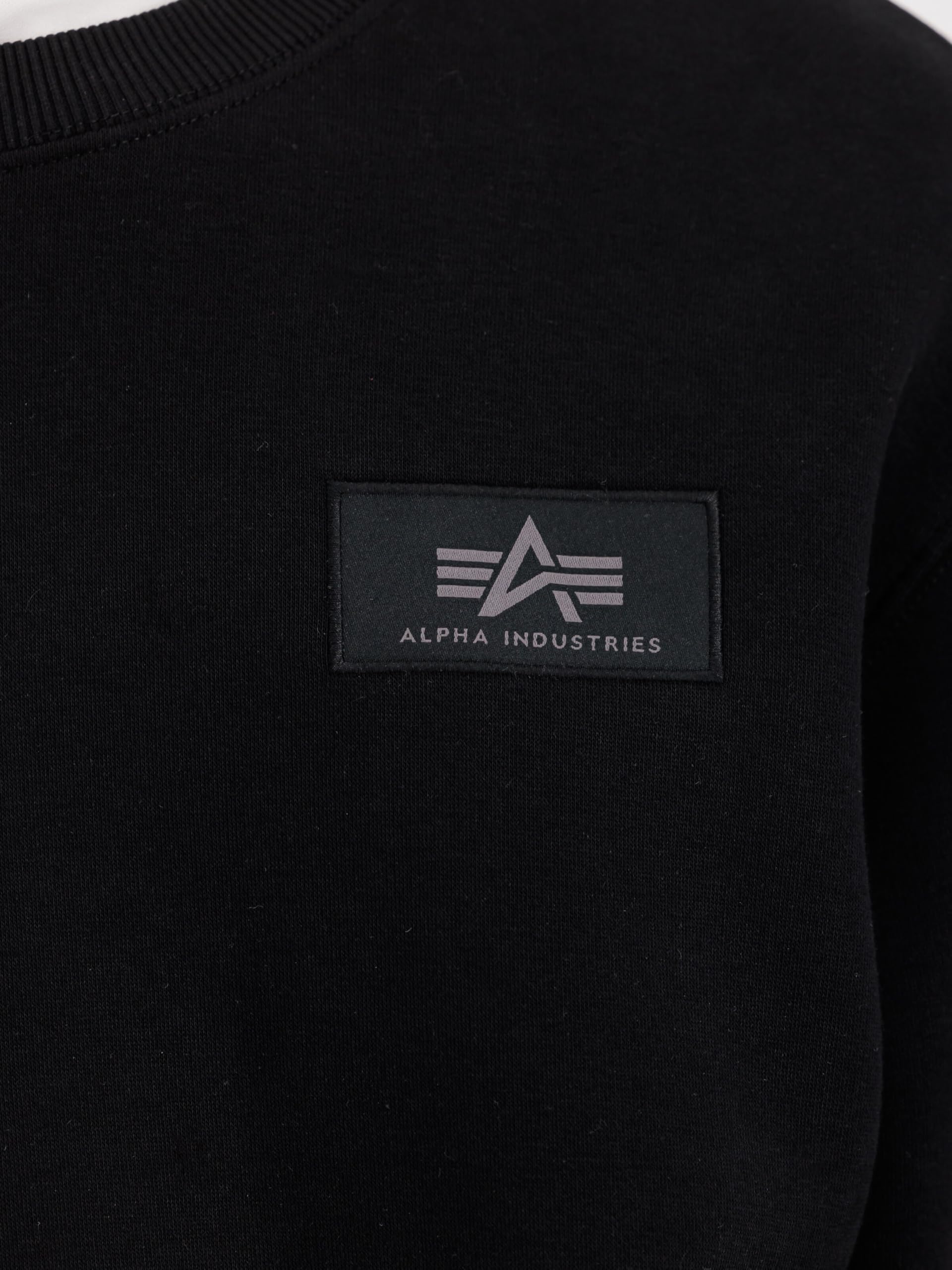 Alpha Industries Herren Back Print Crewneck Sweatshirt (1er Pack)