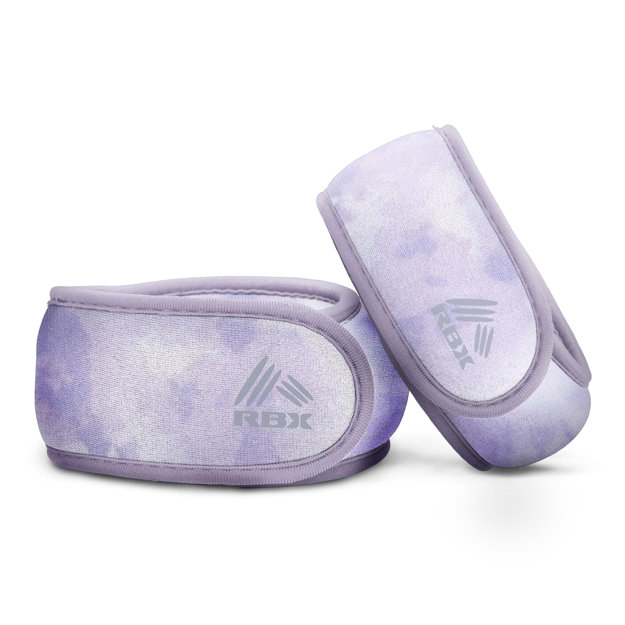 RBX Wrist &amp; Ankle Weights Set (2LB Pair/1LB Each), Adjustable Comfort Fit for Training &amp; Toning