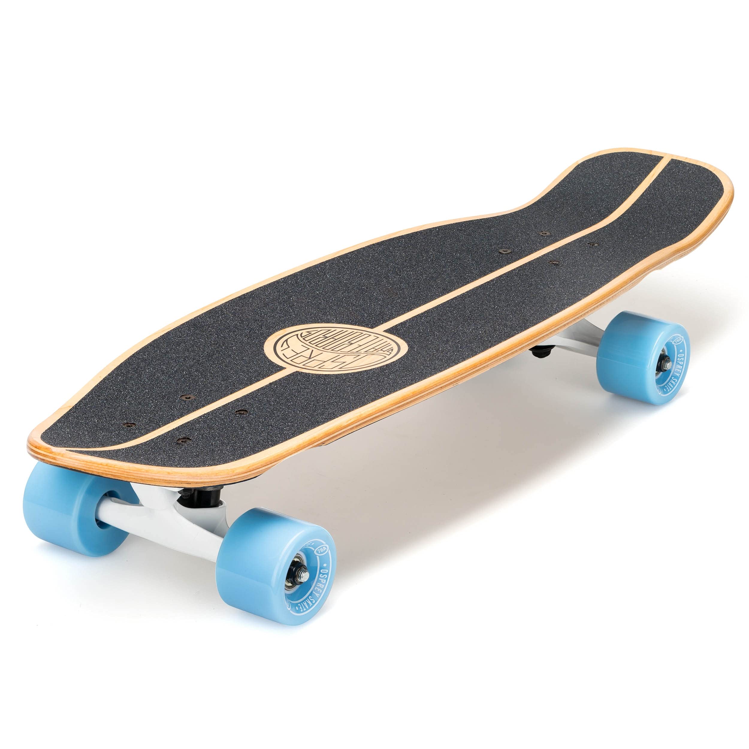 Osprey Cruiser Skateboard, Cruiser Board for Beginners, Entry Level Skateboard for Adults and Kids, Multiple Styles and Sizes