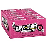 Vista 9 de Caramelo masticable original Now & Later, sabor manzana, barra de 0,93 onzas, paquete de 24