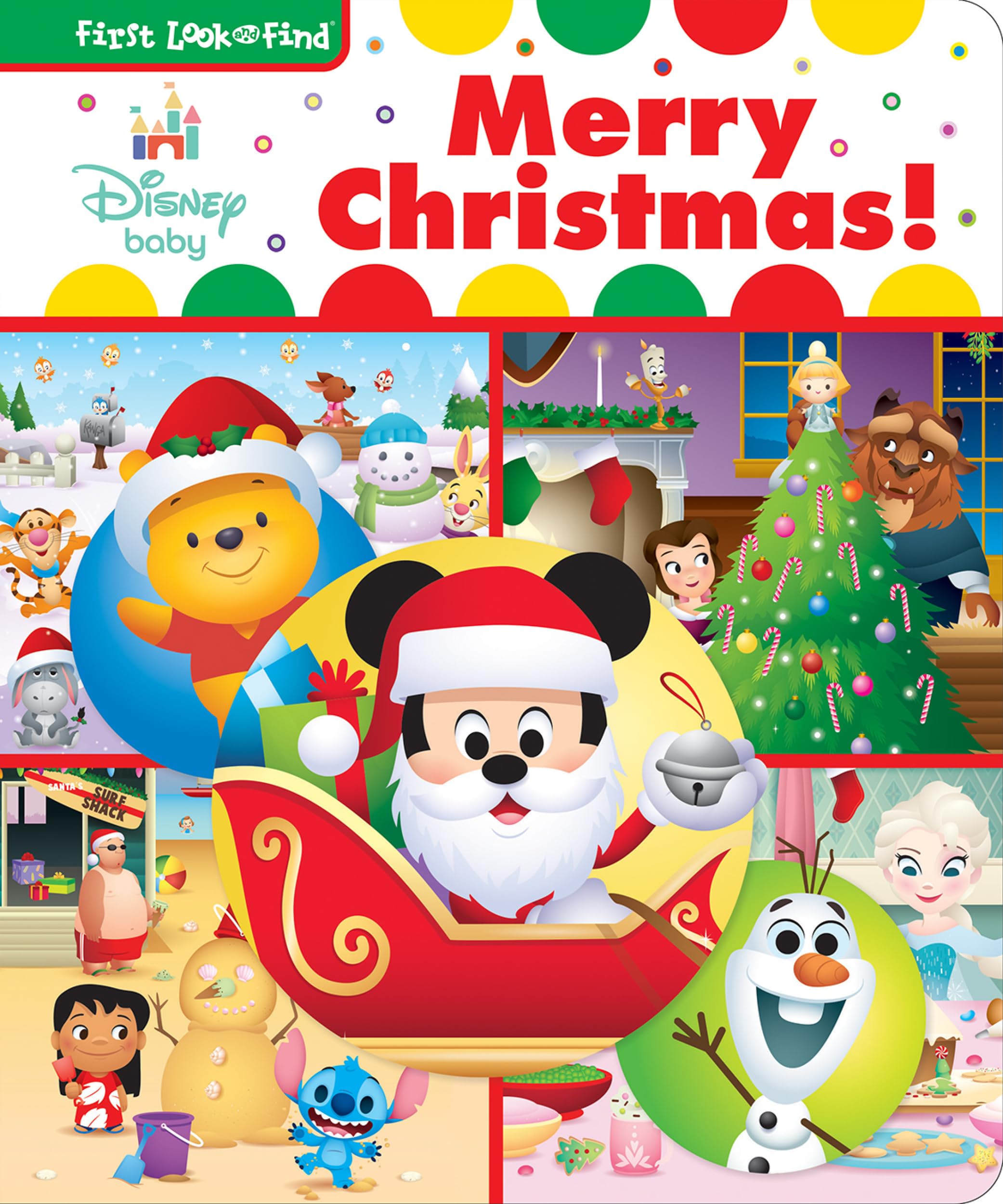Disney Baby: Merry Christmas! First Look and Find - PI Kids