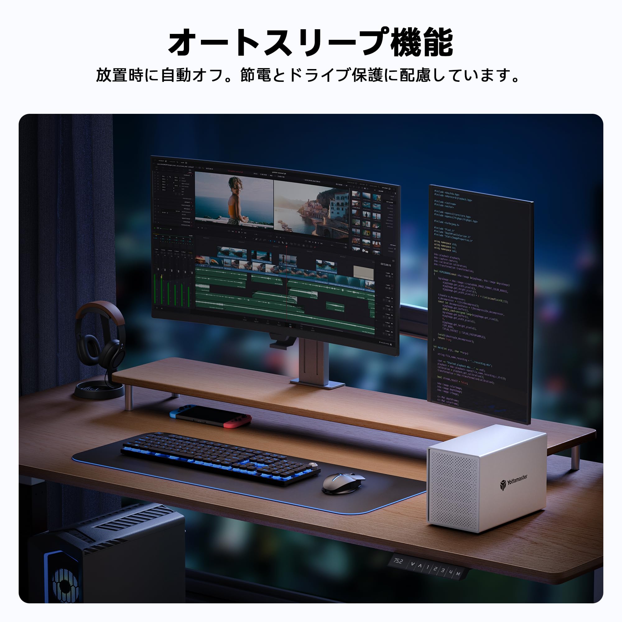 Amazon.co.jp: Yottamaster (5Bay) HDDケース 3.5インチ Type-C